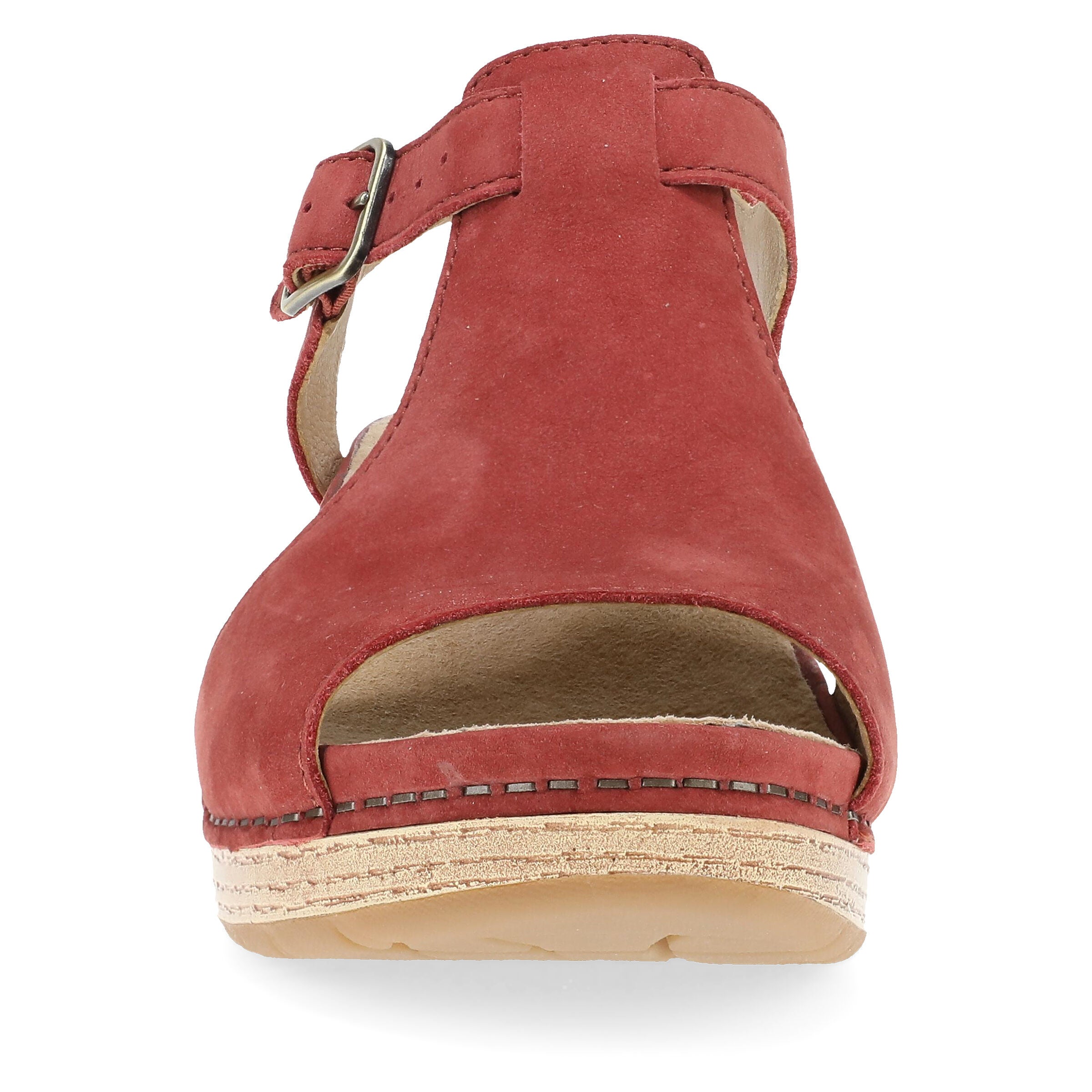 Laverne Paprika Nubuck Sandal, PAPRIKA, alternate image number 2