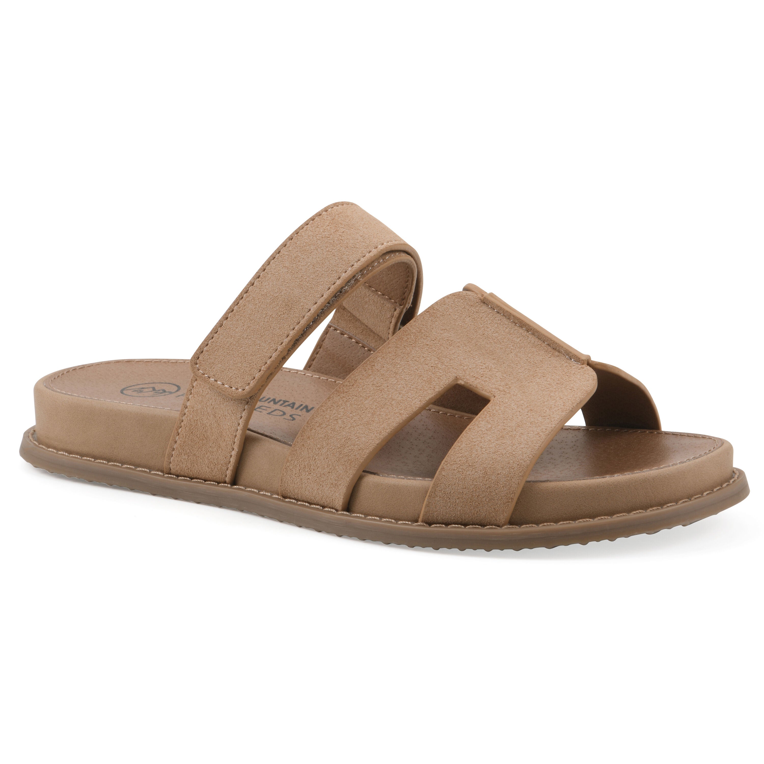 Mazi Slide Sandal, BEACHWOOD SMOOTH, hi-res image number 0