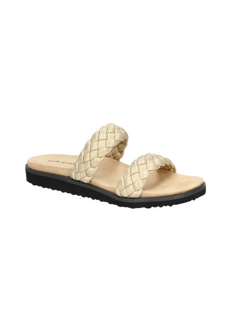 Susi Casual Sandal, LIGHT GOLD METALLIC, hi-res image number null