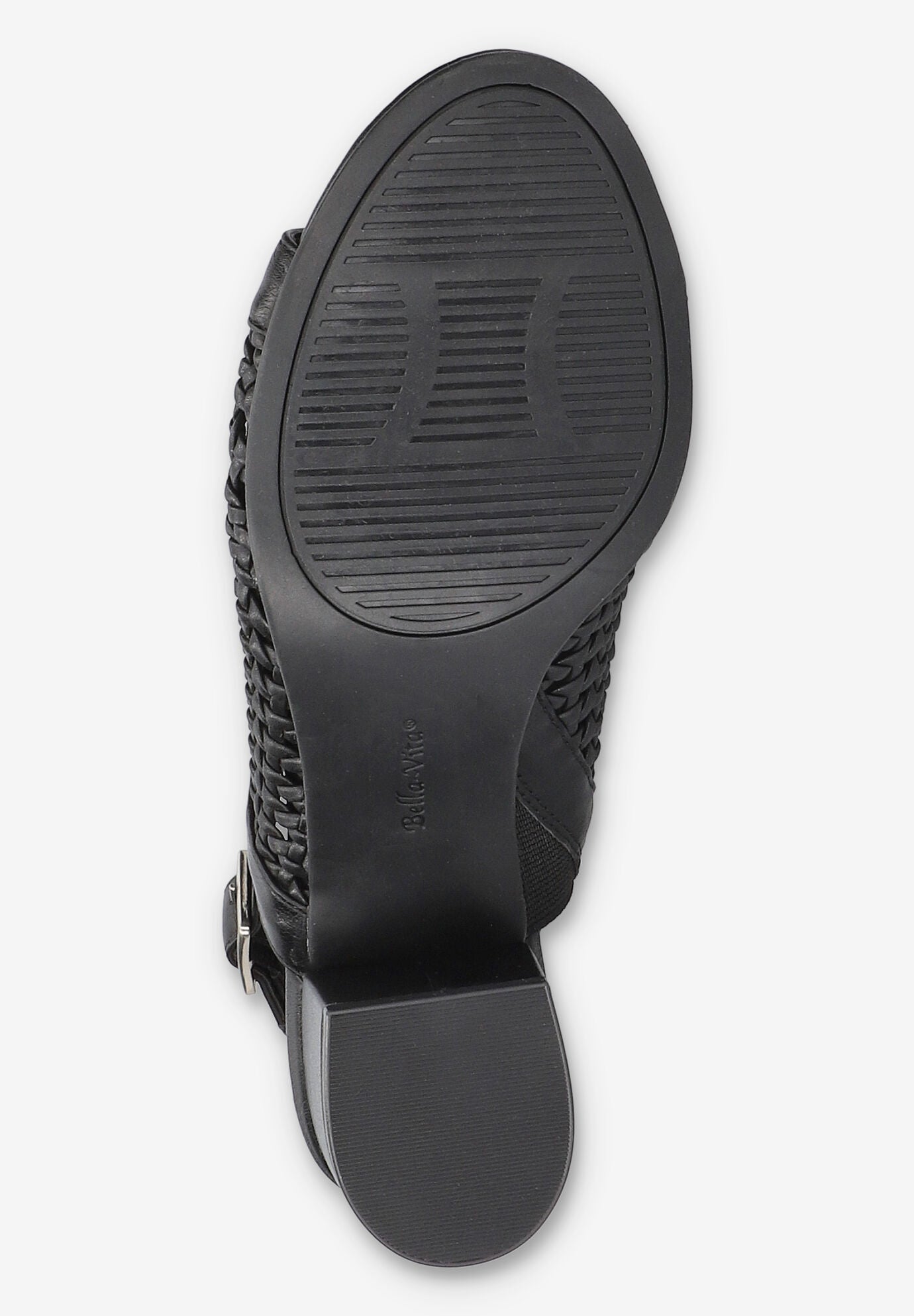 Adley Block Heel Sandals, BLACK, alternate image number 5