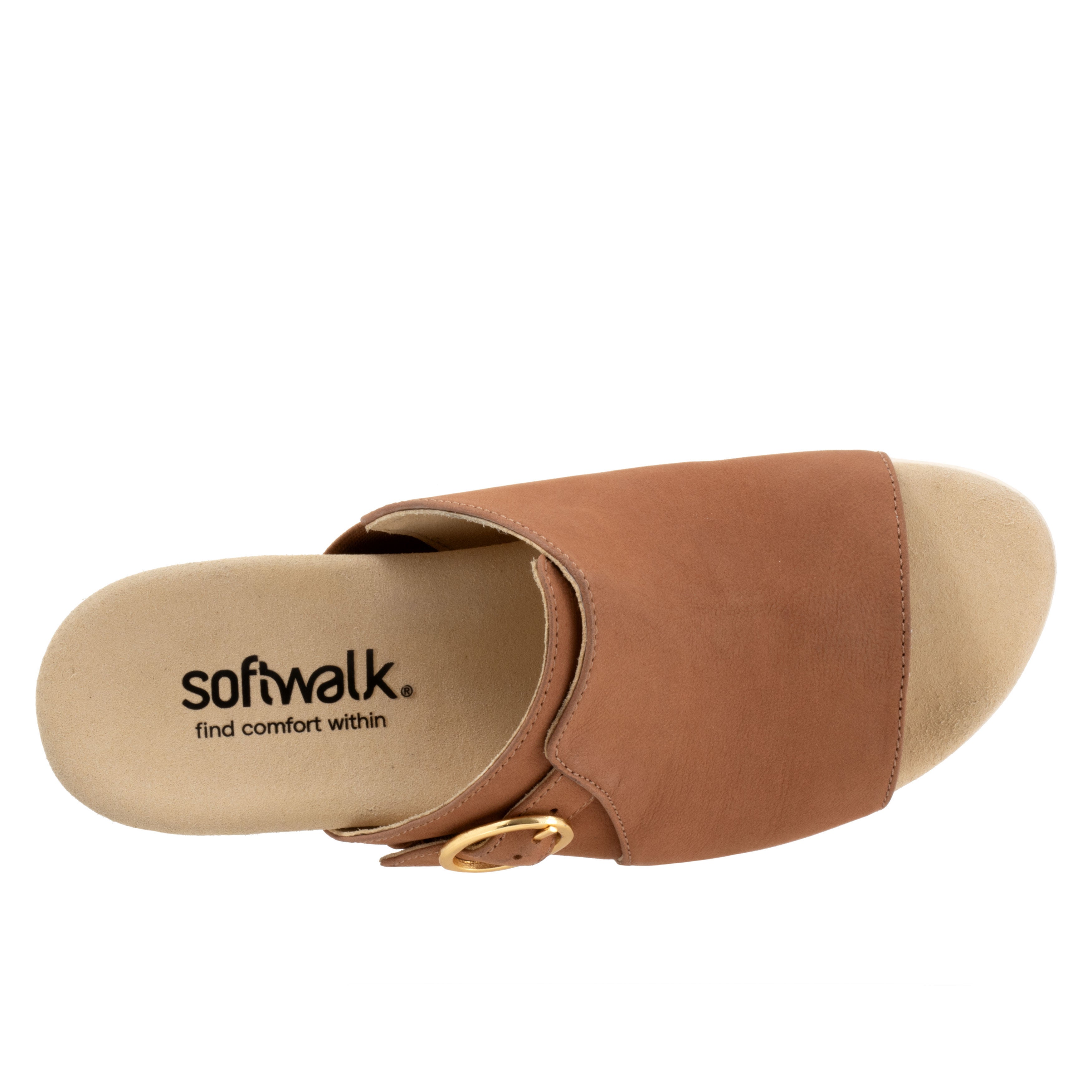 Newberry Sandal, LUGGAGE NUBUCK, alternate image number 3