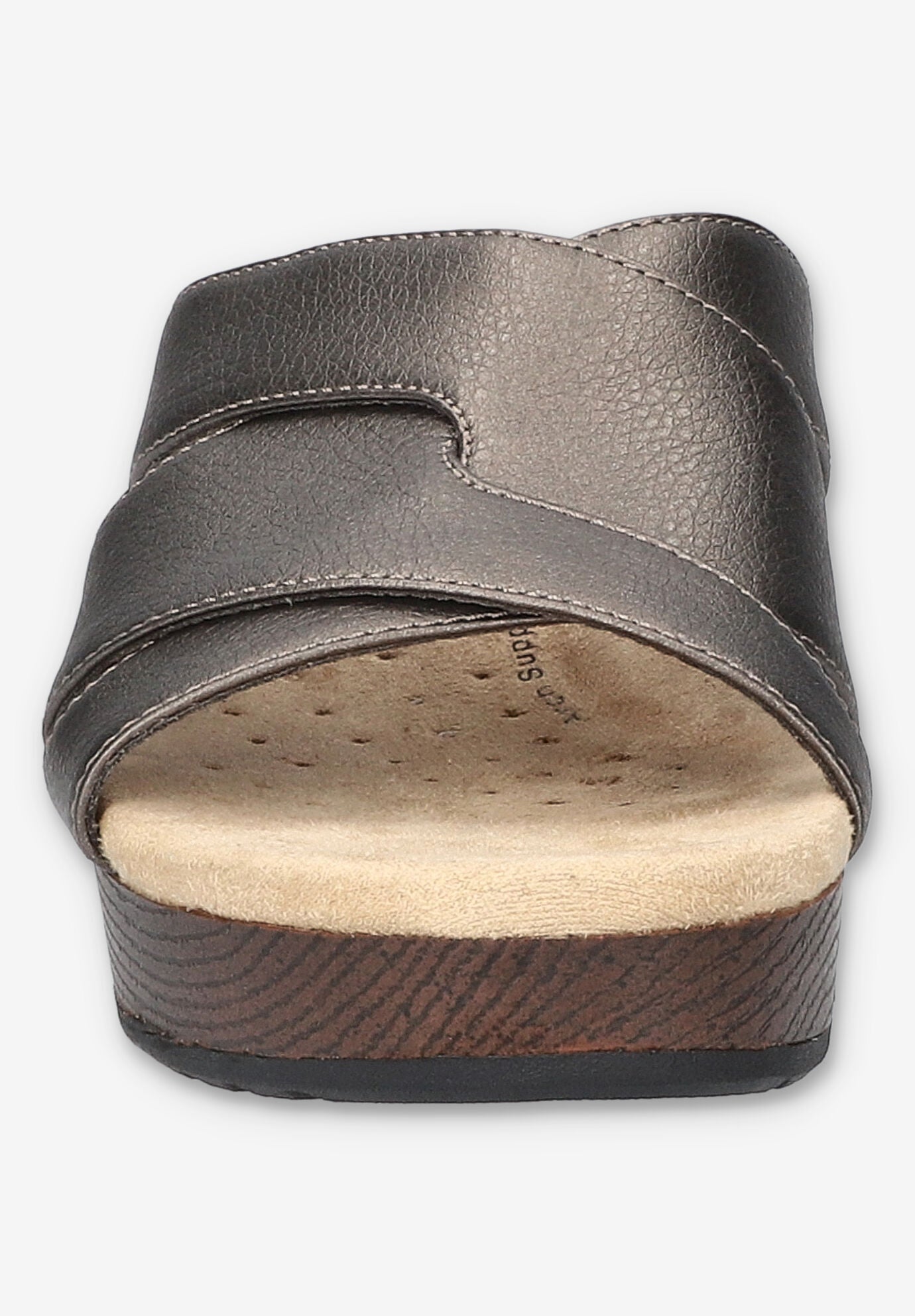Ren Slip-Resistant Sandal, PEWTER, on-hover image number 1