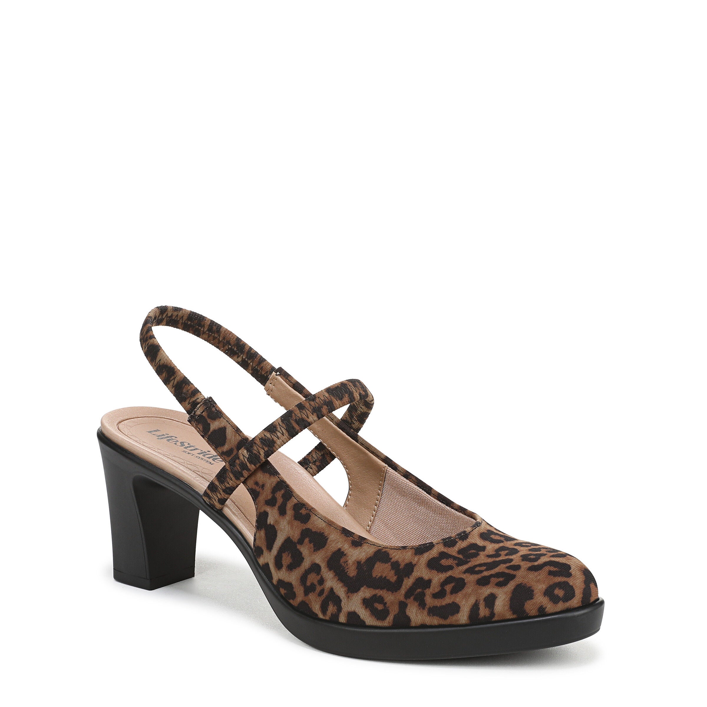 Evoke Slingback, BROWN MULTI FABRIC, hi-res image number 0