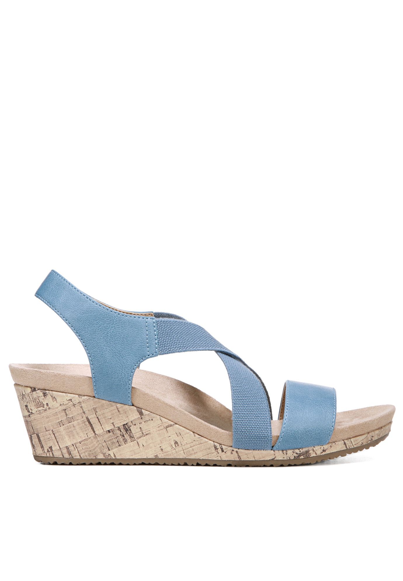 lifestride women's mexico wedge sandal