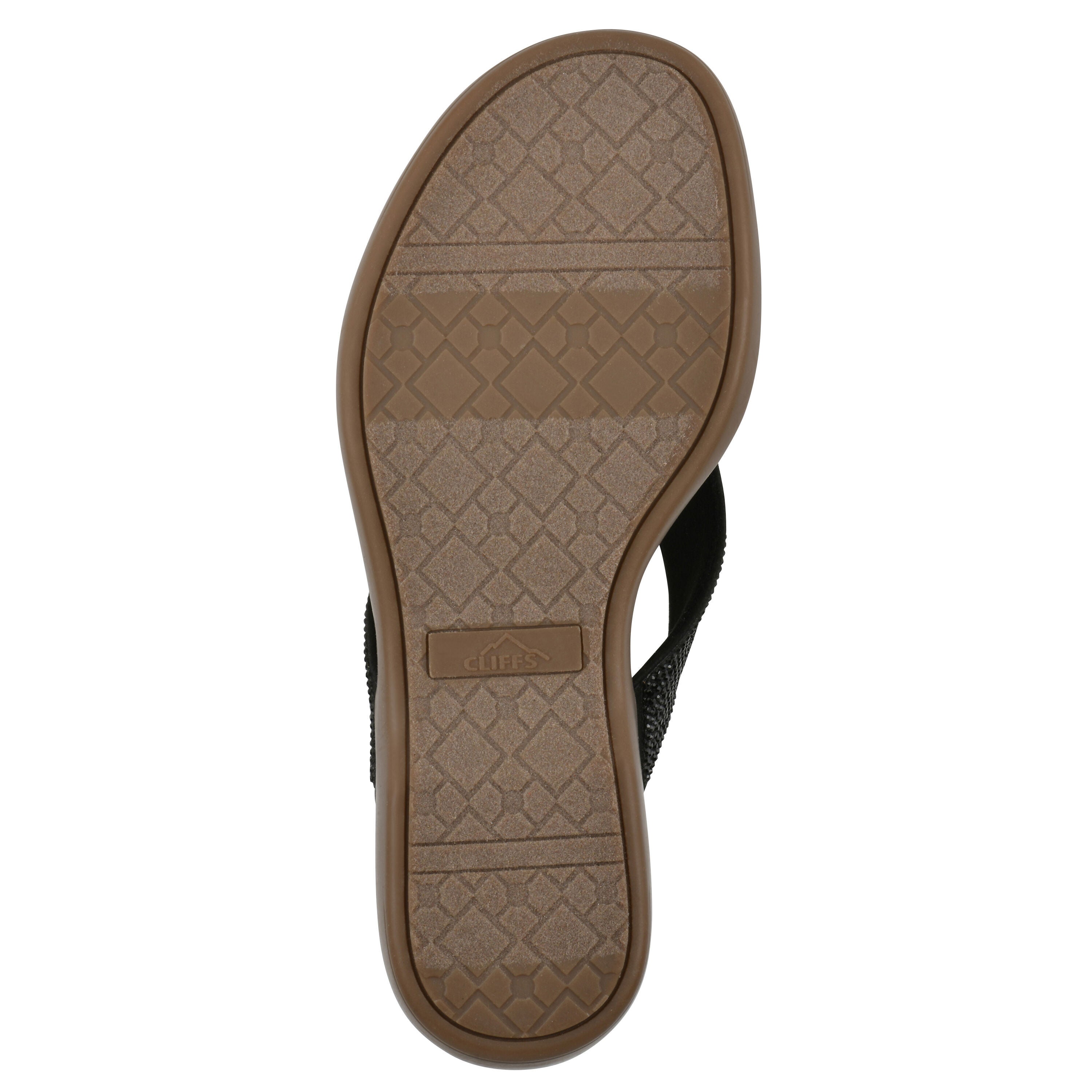 Becharm Thong Sandal, BLACK FABRIC, alternate image number 5