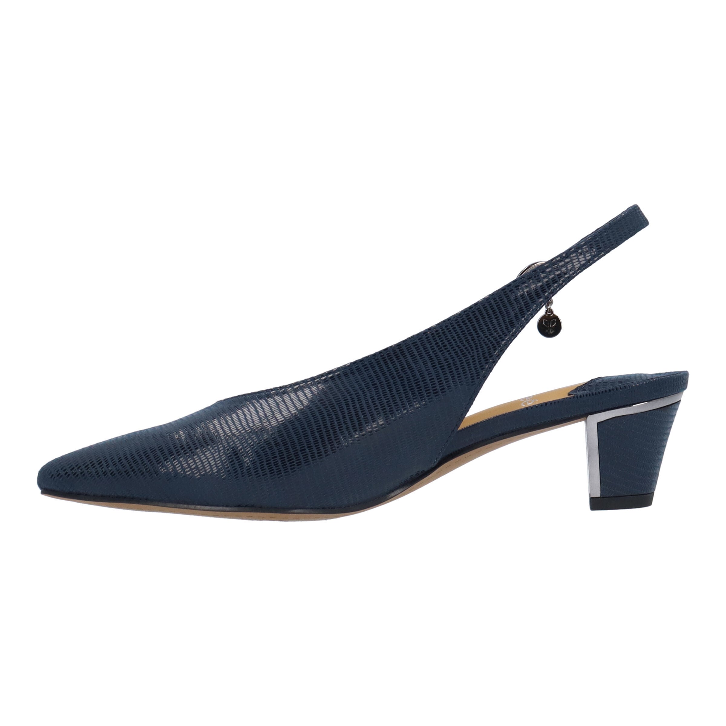 Darra Slingback Pump, NAVY, alternate image number 4