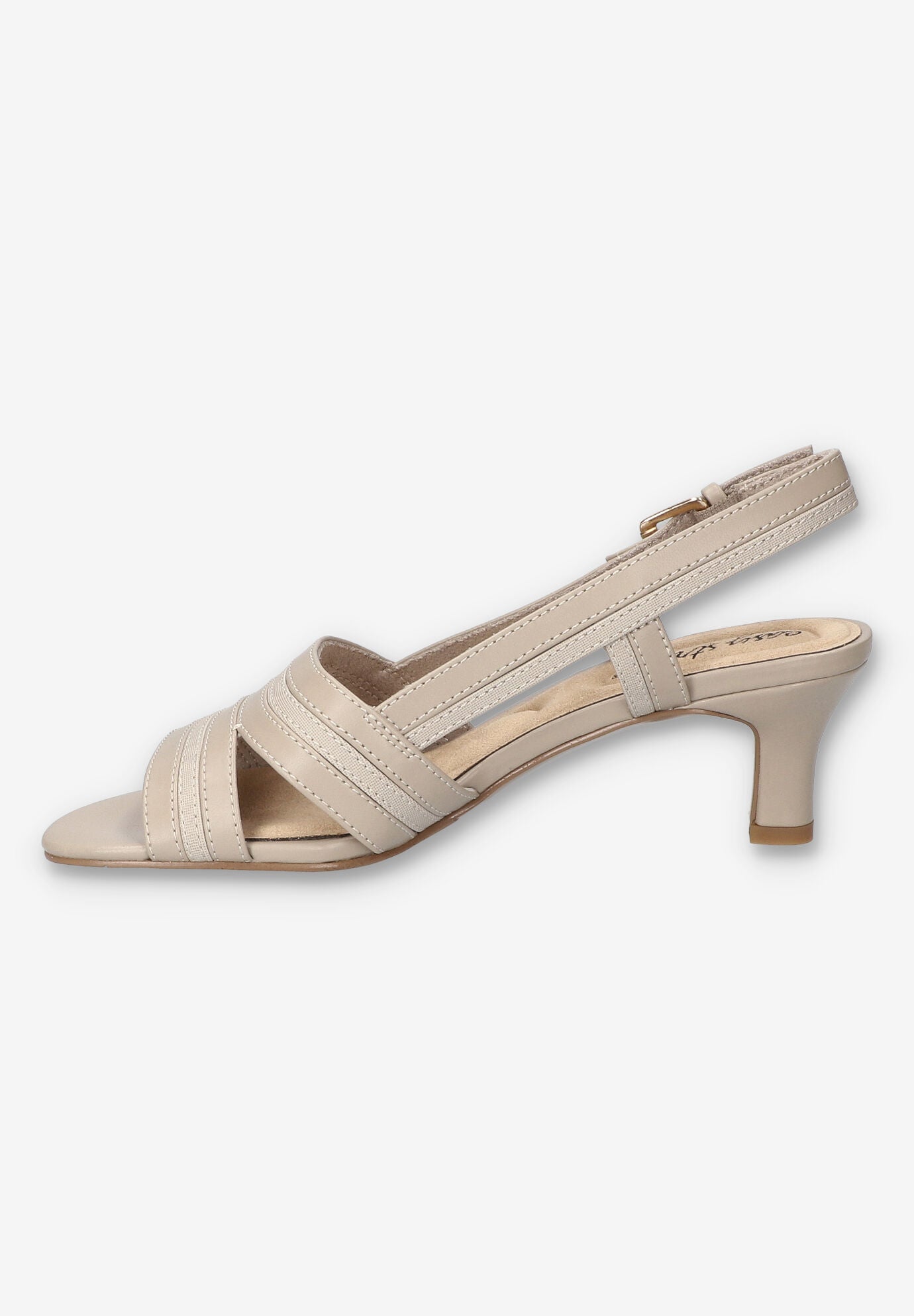 Meghan Slingback Heeled Sandal, MUSHROOM OATMEAL, alternate image number 4
