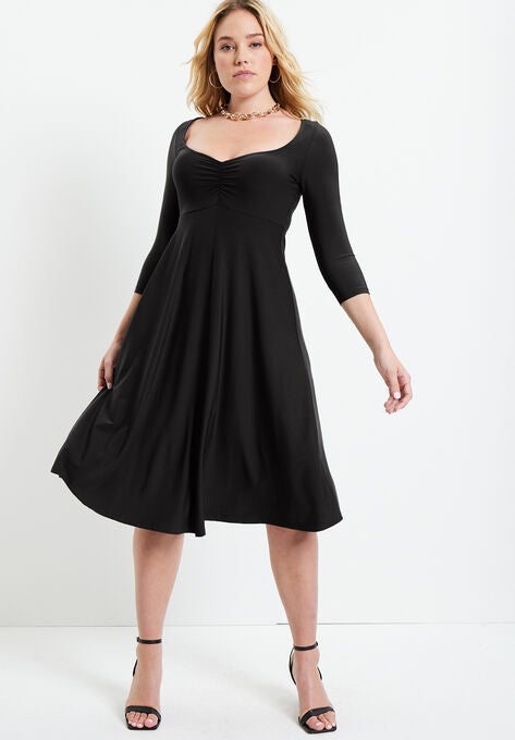 Sweetheart Swing Dress, , alternate image number null