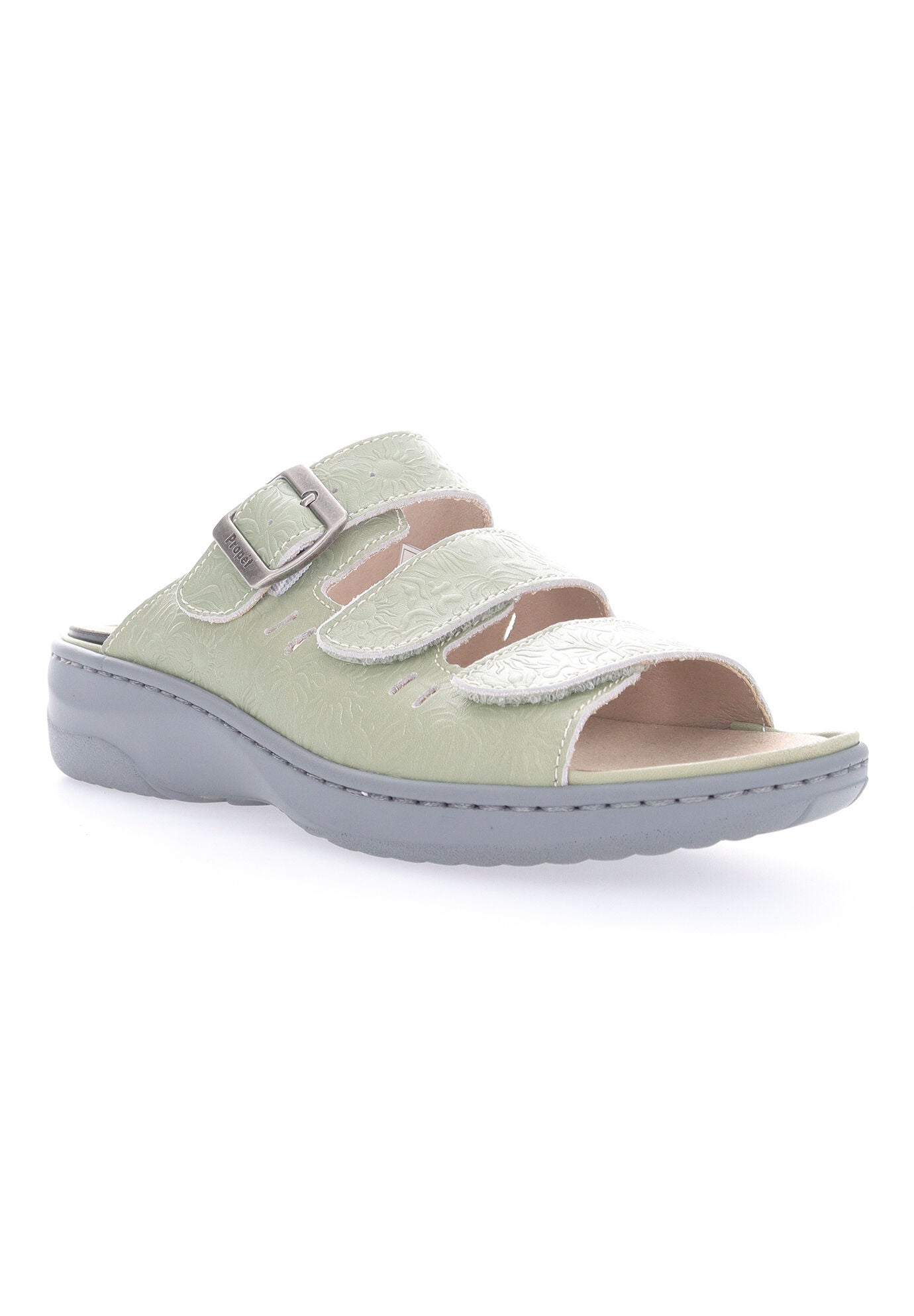 Breezy Walker Slide Sandal, SUMMER GREEN, hi-res image number 0