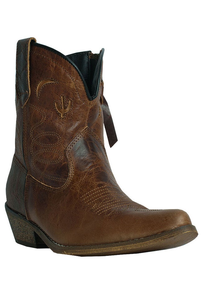 Adobe Rose Booties, BROWN, hi-res image number null