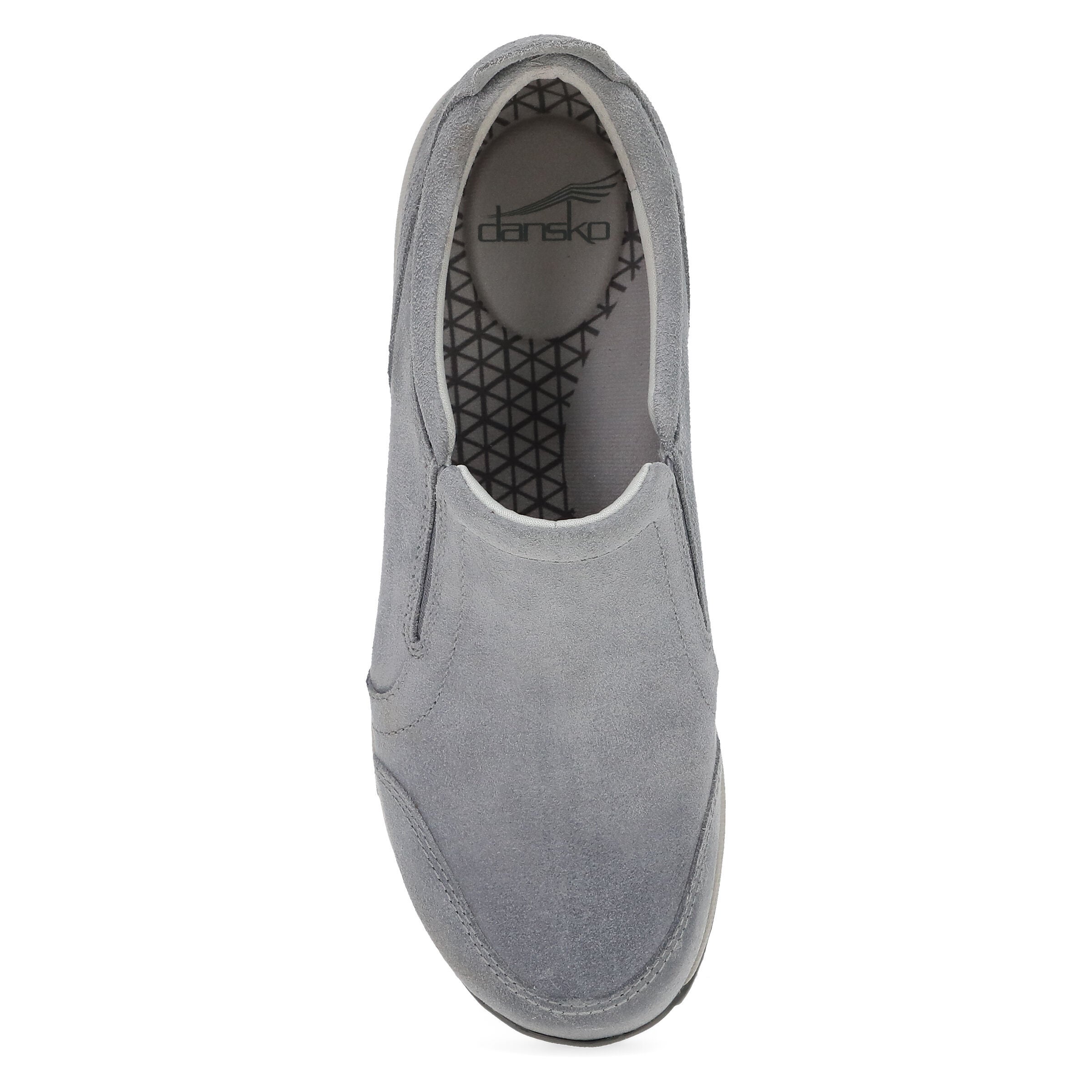 Pippy Suede Waterproof Slip On Sneaker, GREY, alternate image number 5