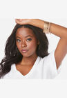 Textured Bangle Set, GOLD, hi-res image number null