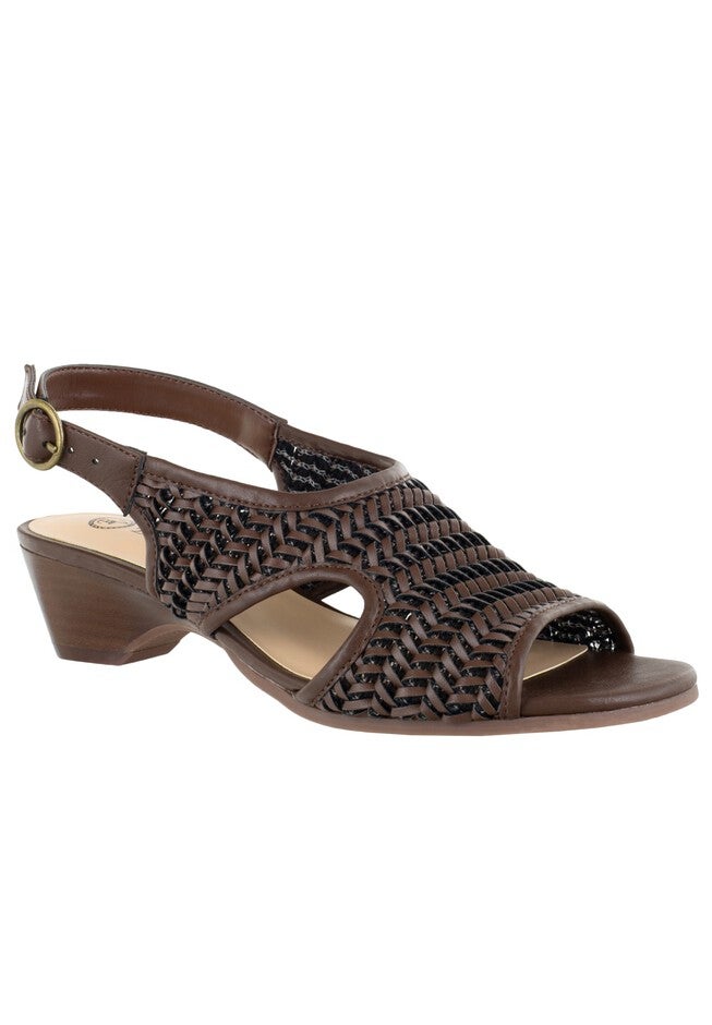 Justine II Sling , BROWN WOVEN, hi-res image number null