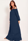 Off-The-Shoulder Ruffled Maxi Dress, , alternate image number null