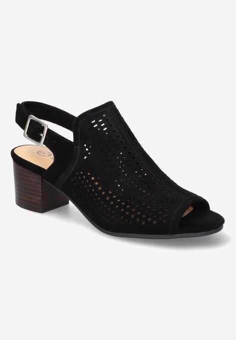 Emmalyn Sandals, BLACK SUEDE LEATHER, hi-res image number null