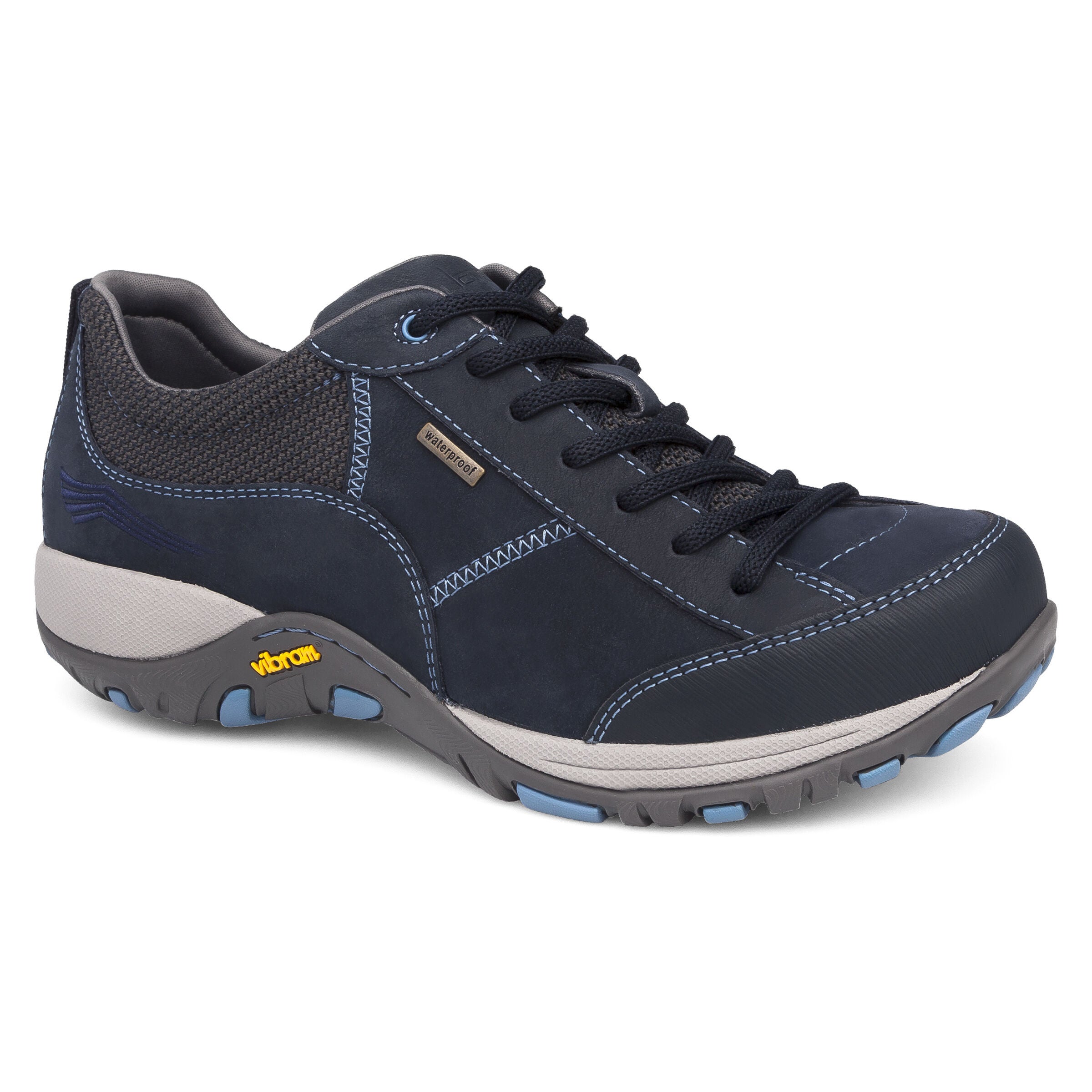 Paisley Laceup Waterproof Outdoor Shoe, NAVY, hi-res image number 0