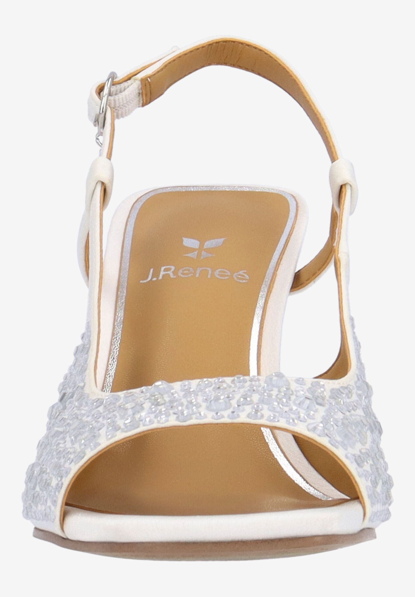 Loredana Slingback Sandal, WHITE, alternate image number 2