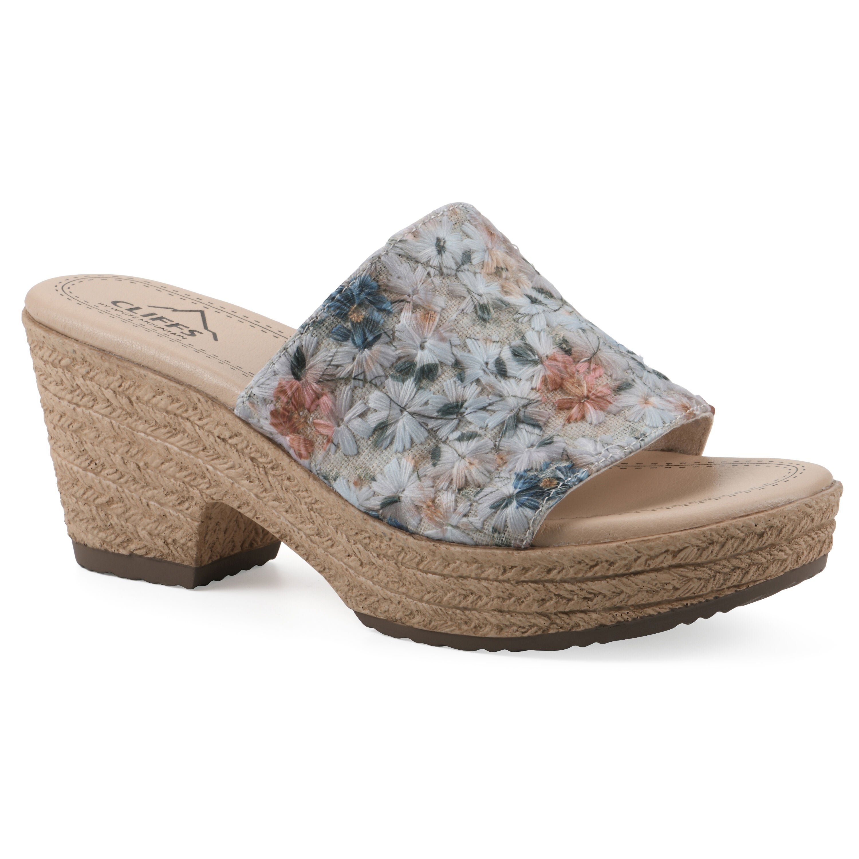 Biancia Wedge Sandal, LIGHT BLUE FLORAL, hi-res image number 0