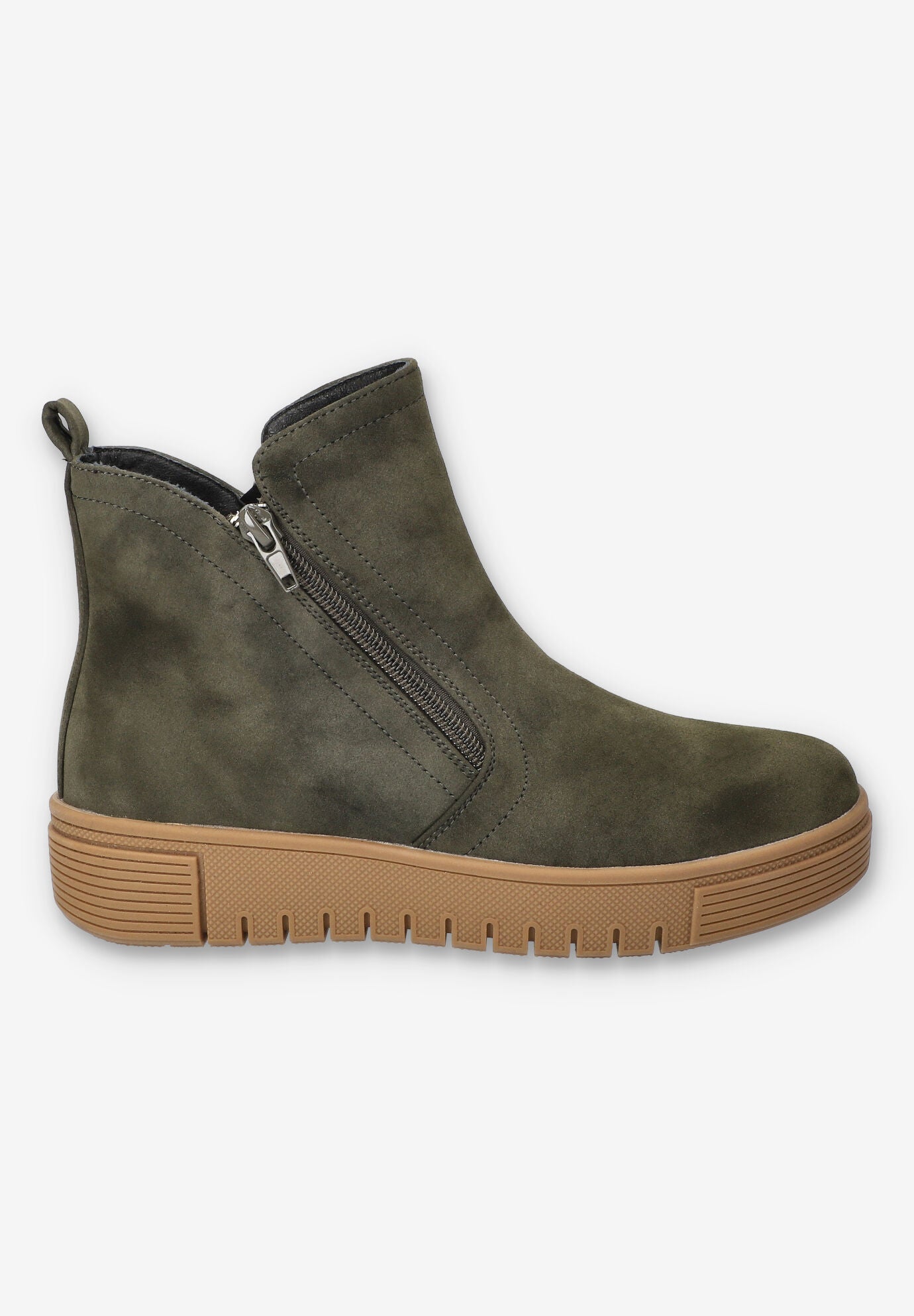 Oaklee Ankle Boot, OLIVE, alternate image number 2