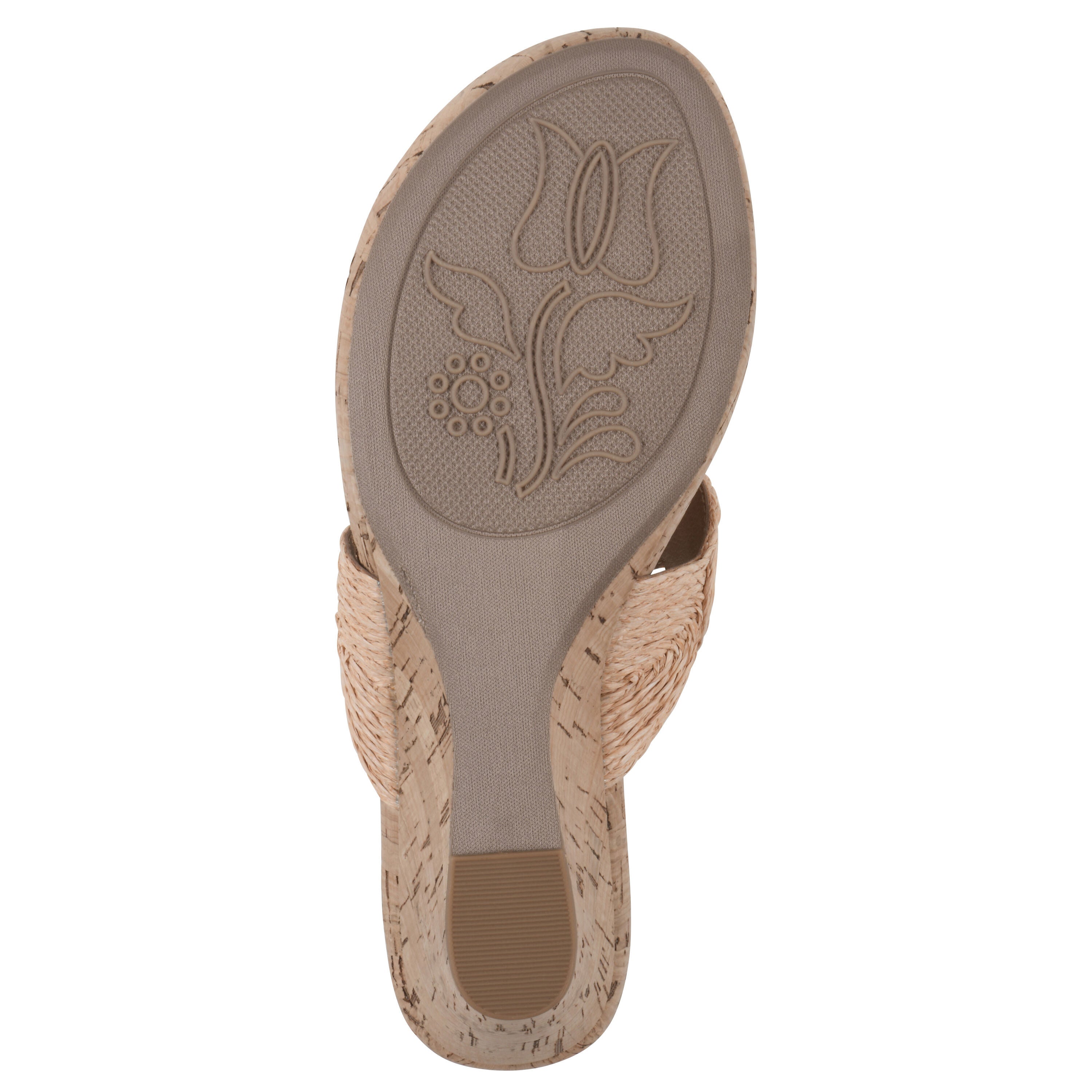 Affogato Wedge Sandal, APRICOT SMOOTH, alternate image number 5