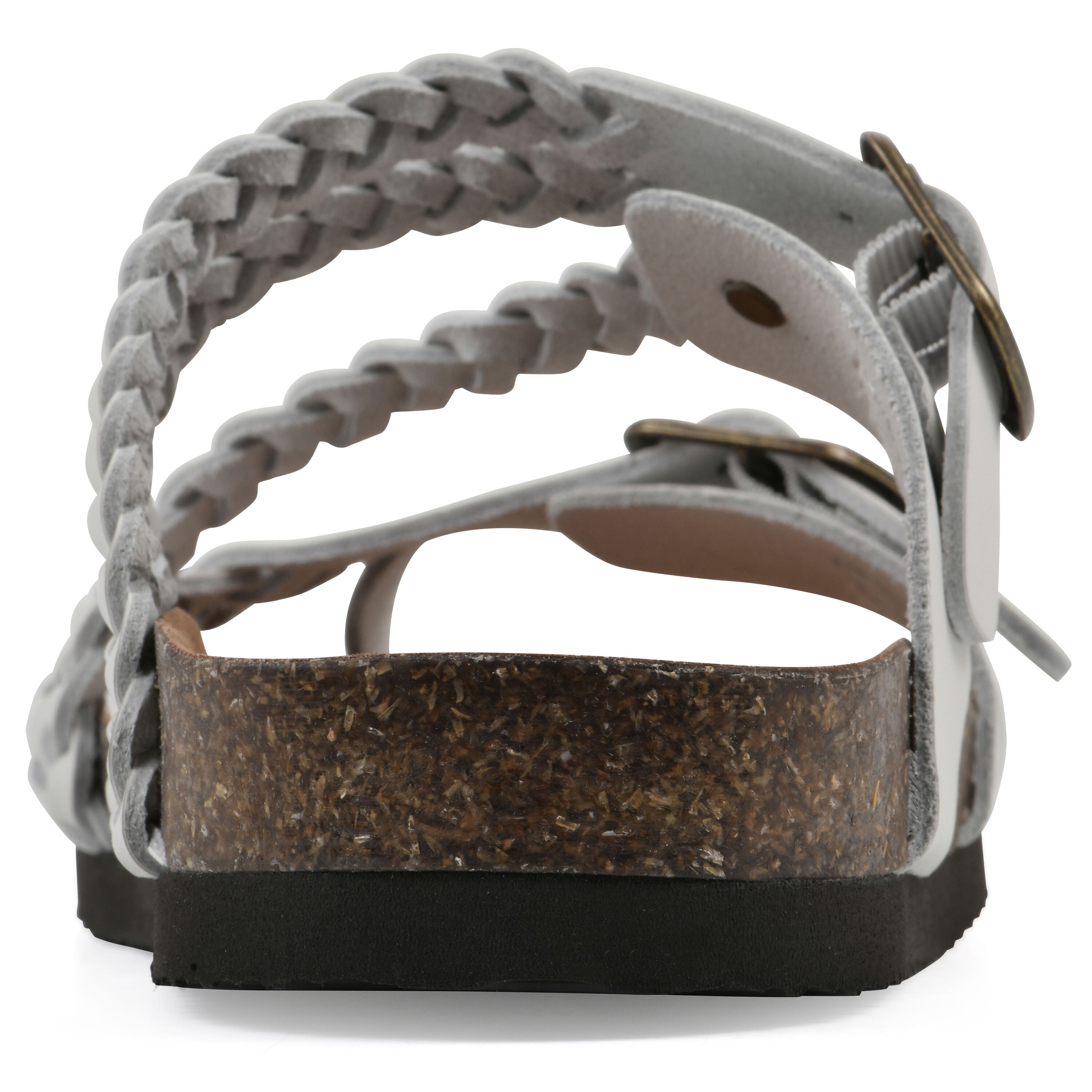 Haziest Footbeds Sandal, WHITE LEATHER, on-hover image number 1
