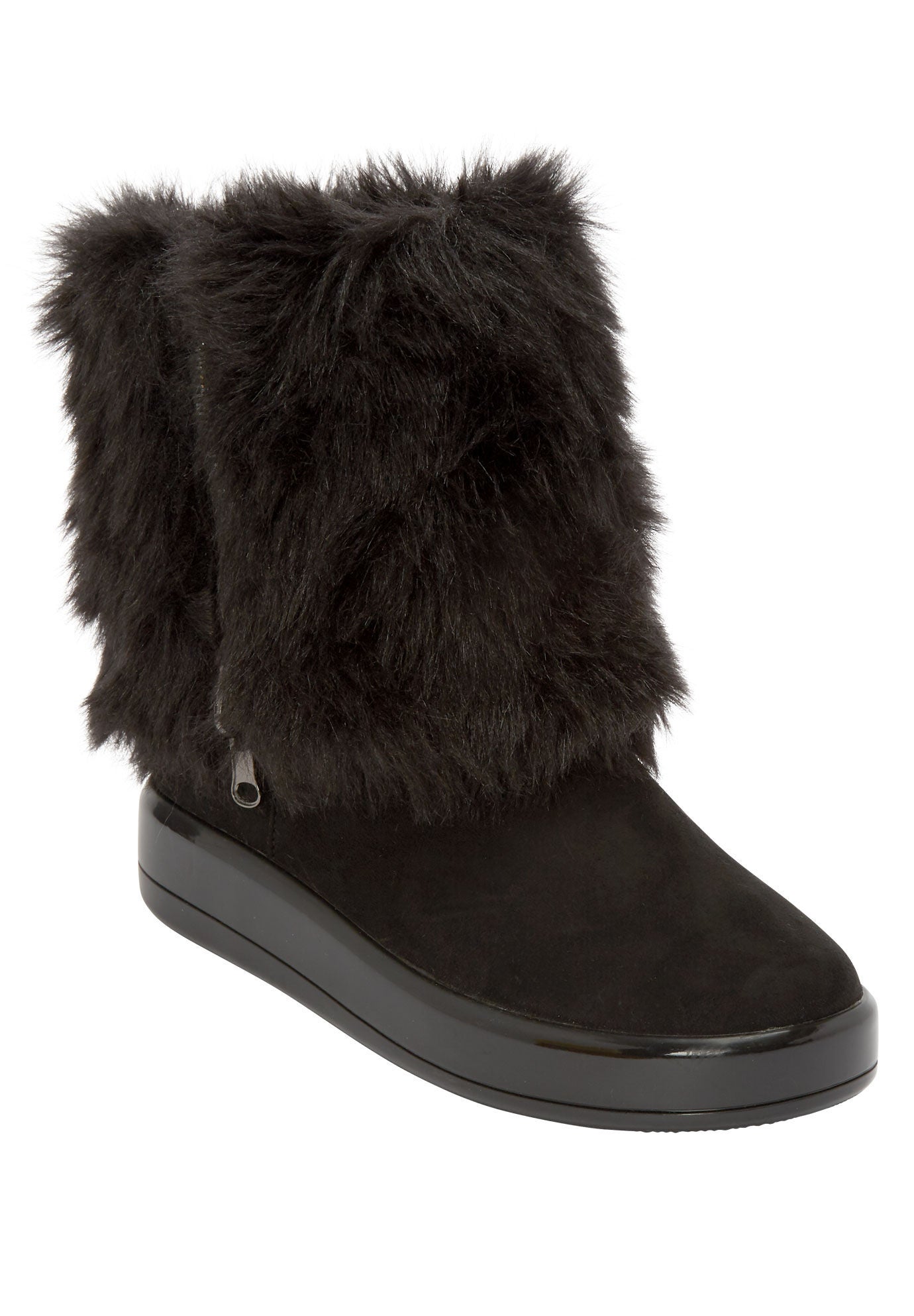 naturalizer winter boots wide width