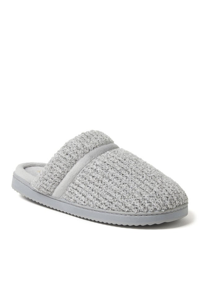 Serena Marled Chenille Scuff Slipper, SLEET, hi-res image number 0