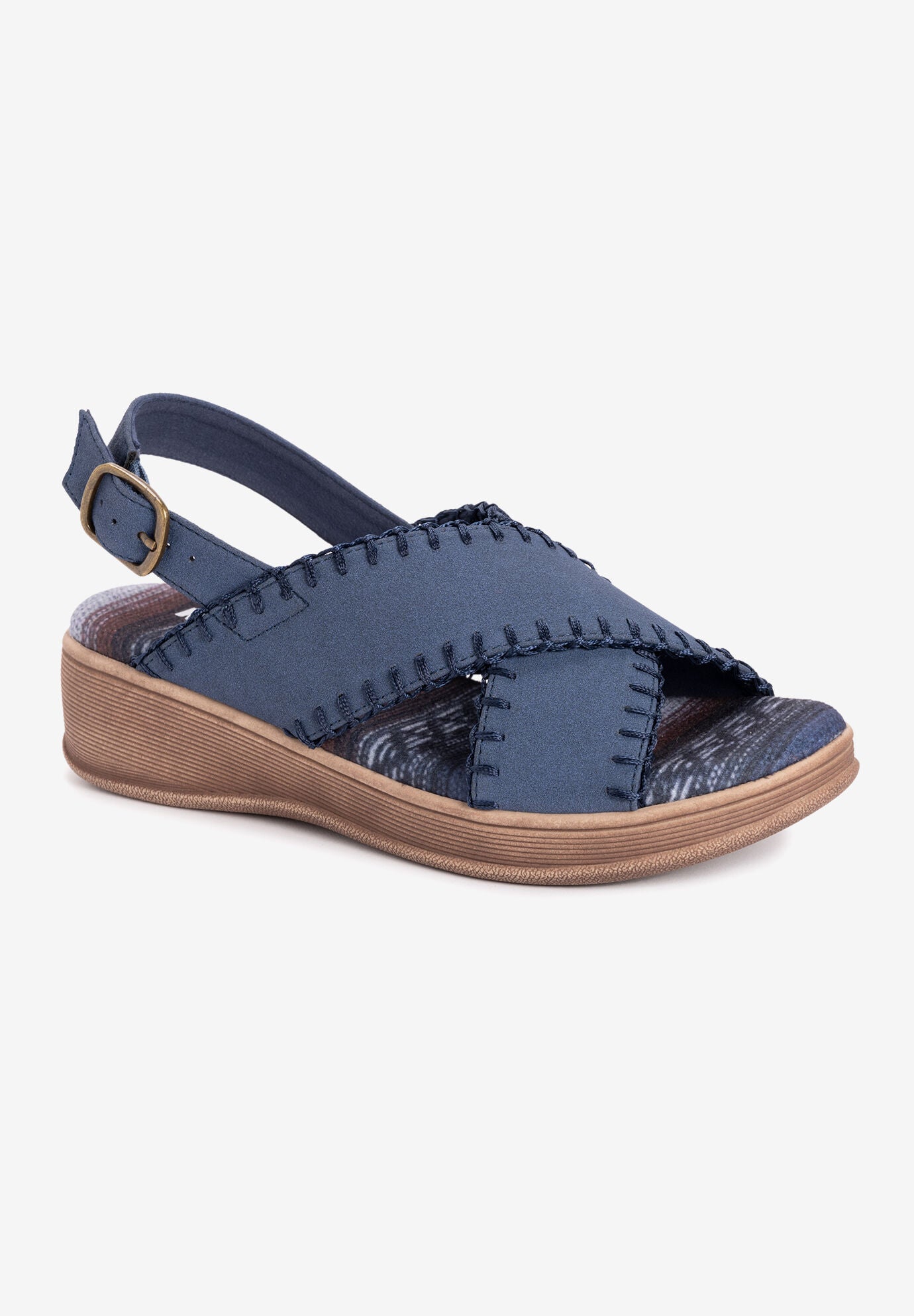 City Highrise Sandal, DUSTY BLUE, hi-res image number 0
