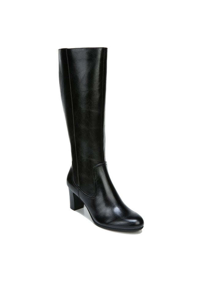 Missy-Wc Boot , BLACK WIDE CALF, hi-res image number null