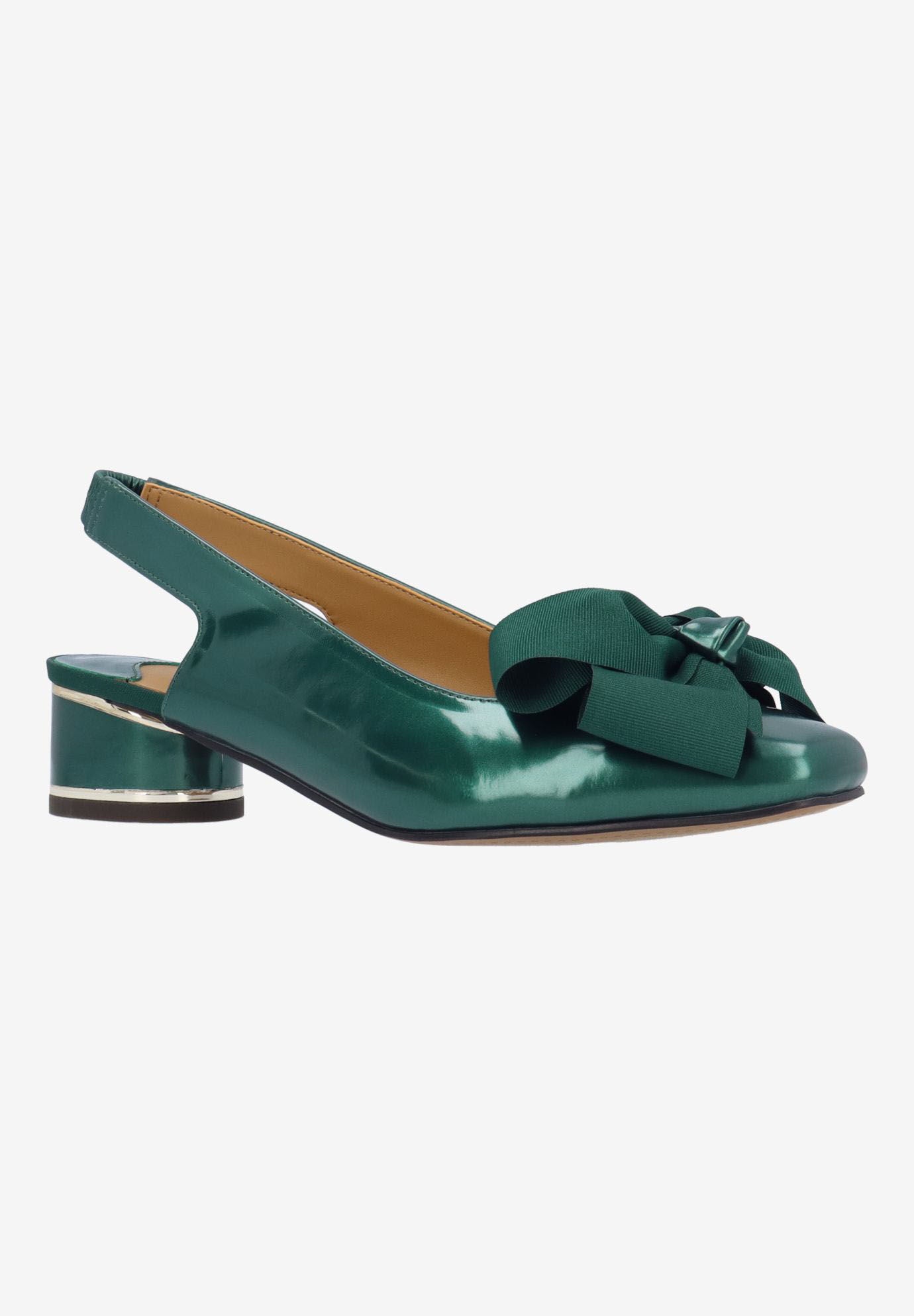 Lazule Slingback Pump, EMERALD GREEN, hi-res image number 0