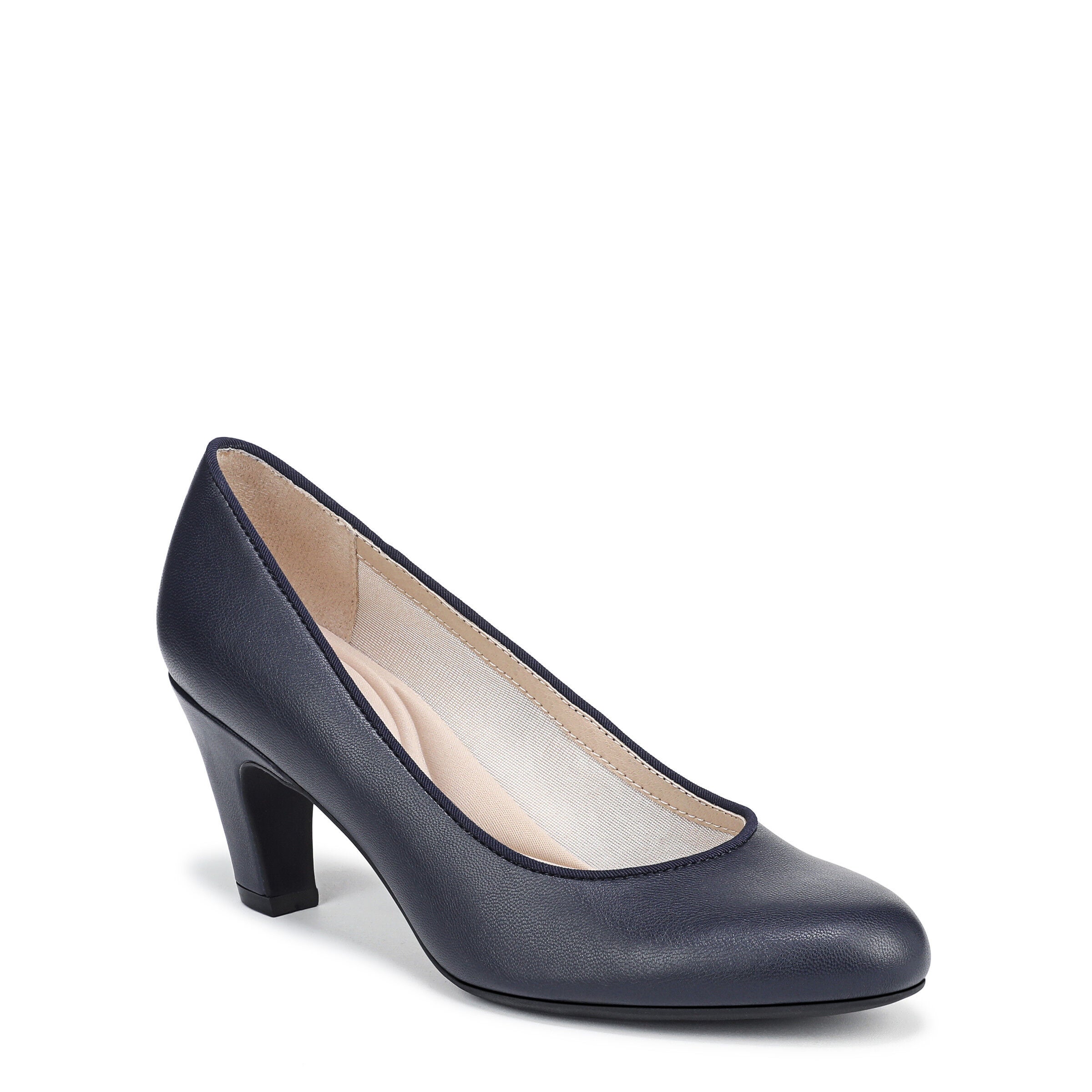 Parigi Plus Pump, LUX NAVY LEATHER, hi-res image number 0