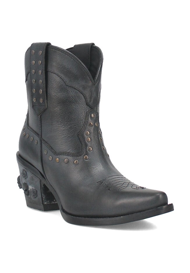 Trick R Treat Western Bootie, BLACK, hi-res image number null