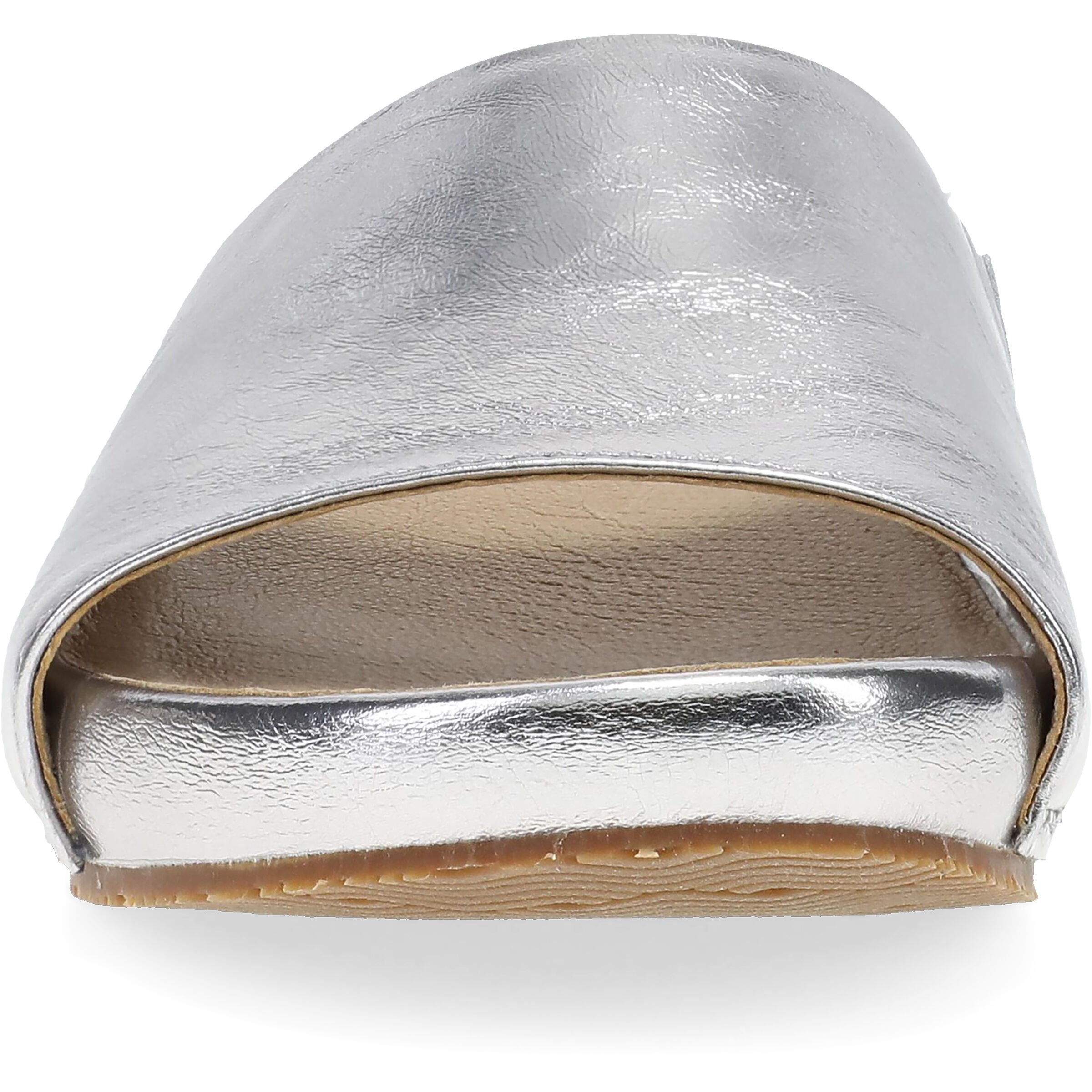 Twyla Leather Sandal, PEWTER, alternate image number 2