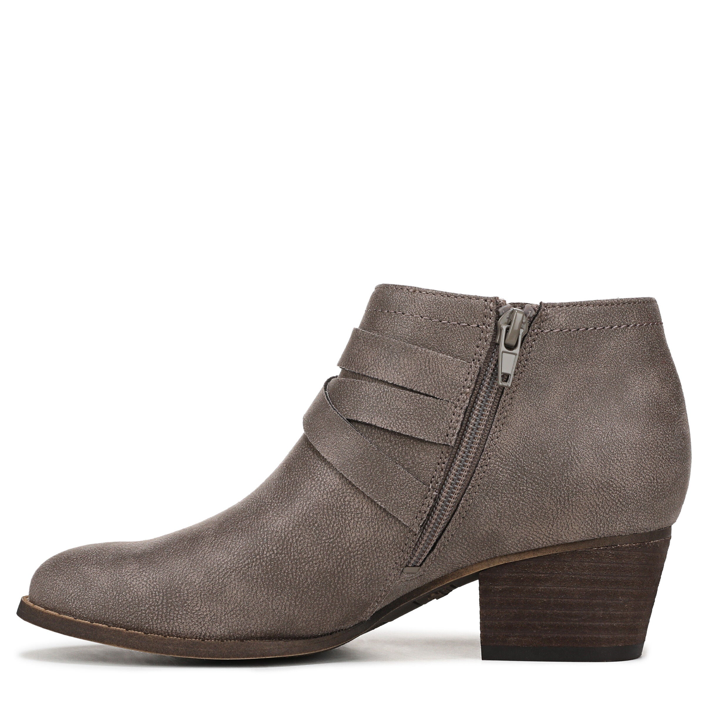 Bryce Ankle Bootie, ASH GREY LEATHER, alternate image number 5