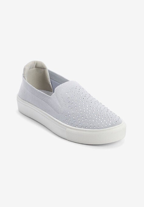 The Alena Sneaker, GREY RHINESTONE, hi-res image number null