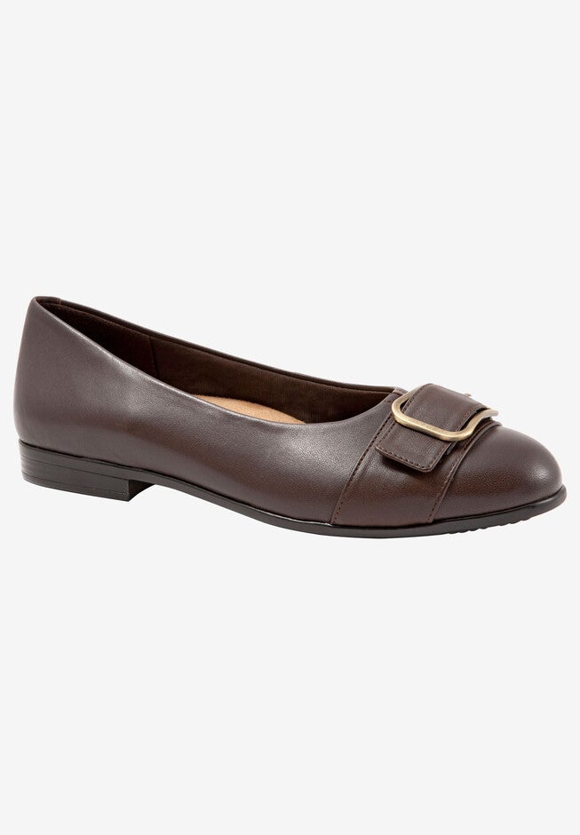 Aubrey Flat, DARK BROWN, hi-res image number null