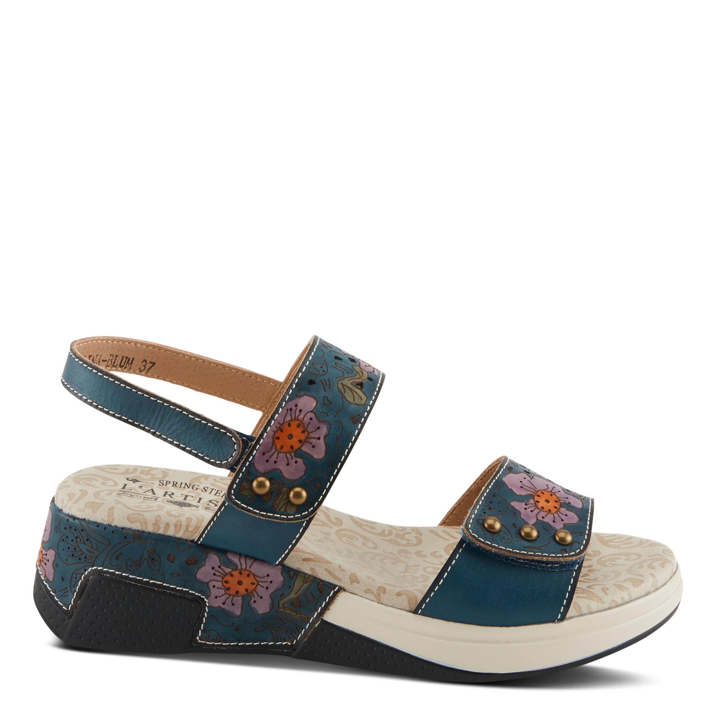 Caitlina Sandal, BLUE MULTI, alternate image number 5