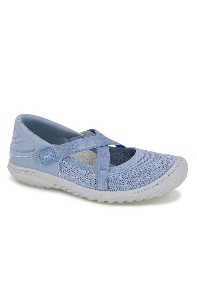 Camila Vegan Sandal, LIGHT DENIM SHIMMER, hi-res image number 0