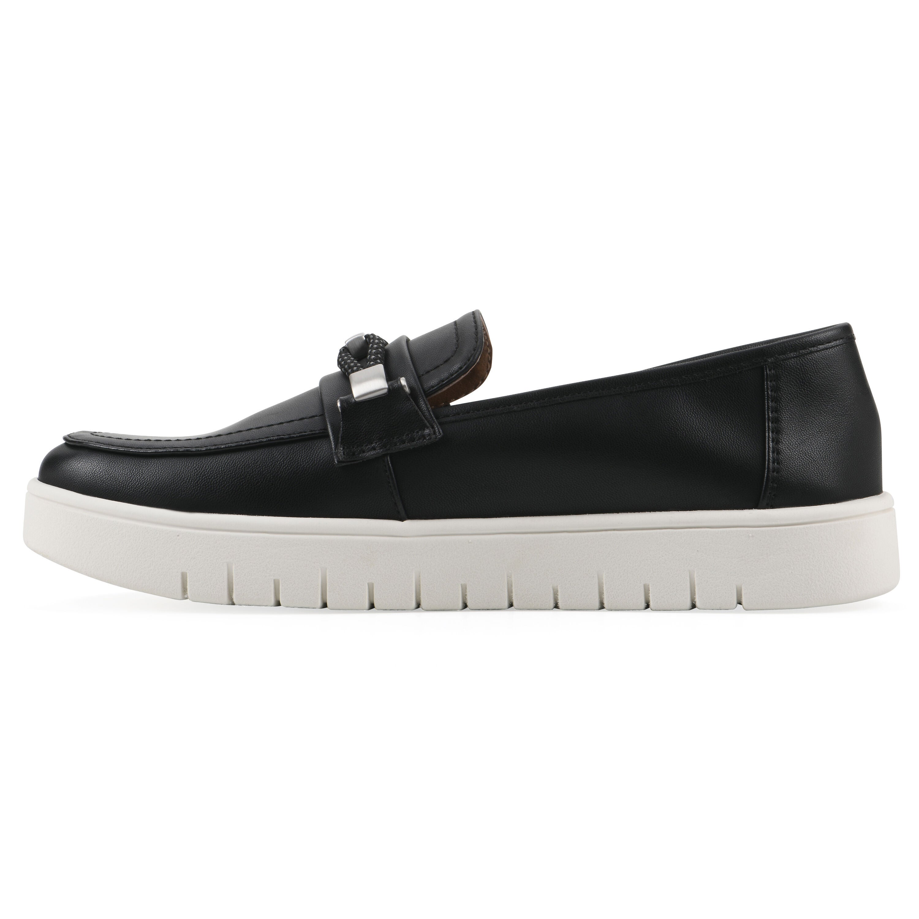 Naathan FOM Recovery Penny Loafer, BLACK SMOOTH, alternate image number 3