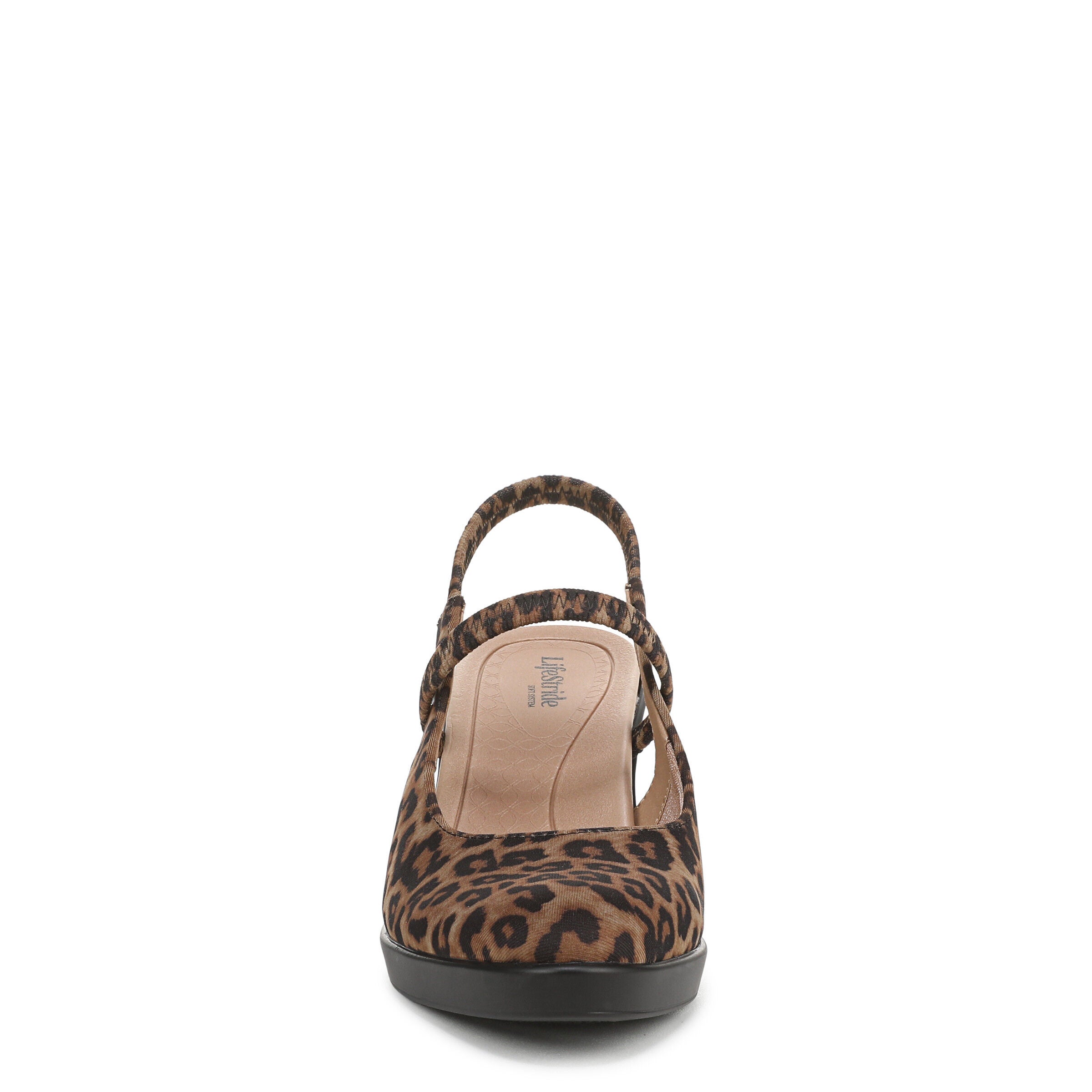 Evoke Slingback, BROWN MULTI FABRIC, alternate image number 4