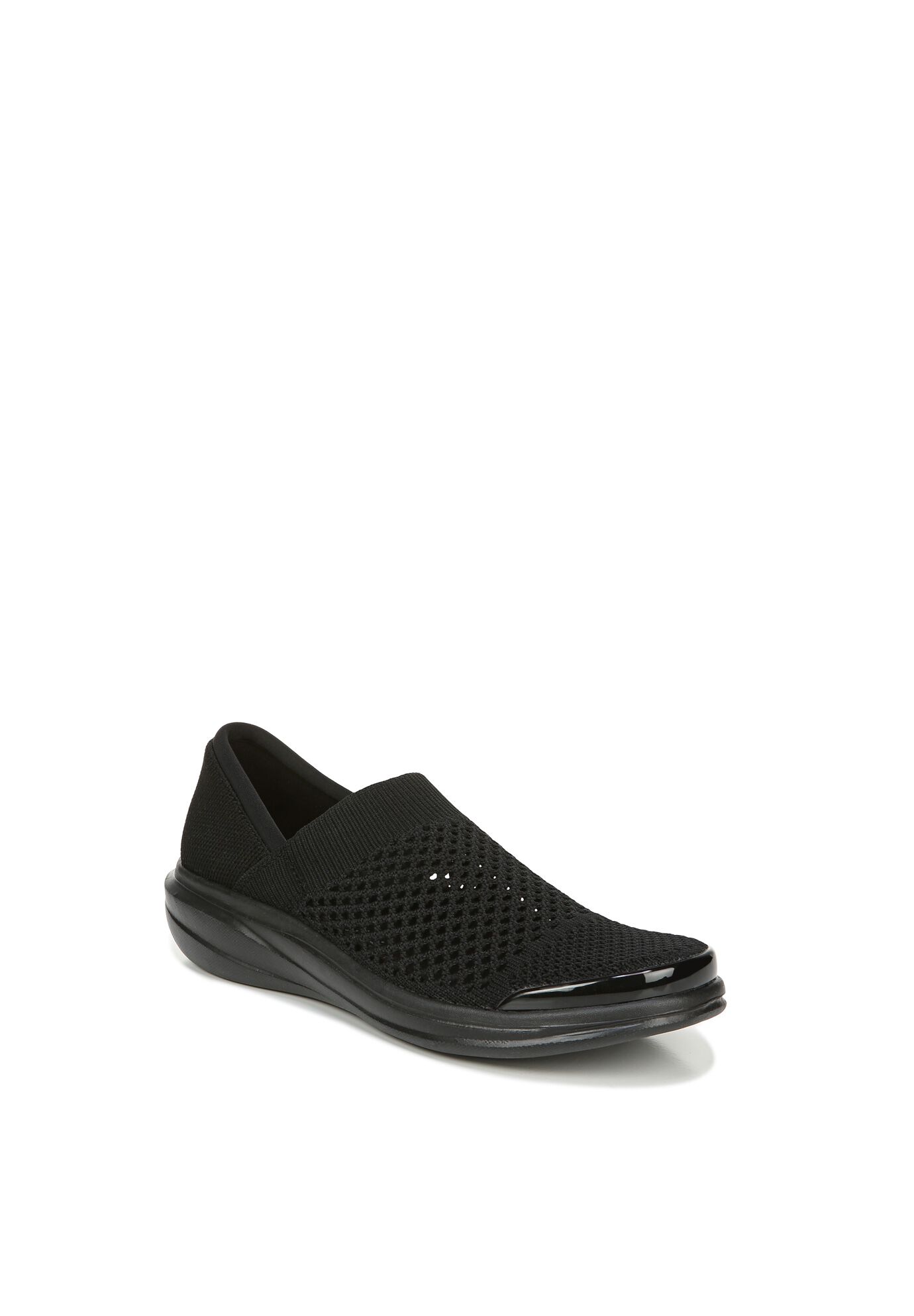 Charlie Slip-On, BLACK OPEN KNIT, hi-res image number 0