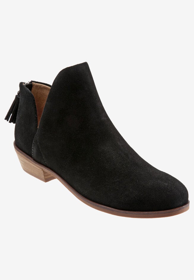 Rylee Bootie , BLACK SUEDE, hi-res image number null
