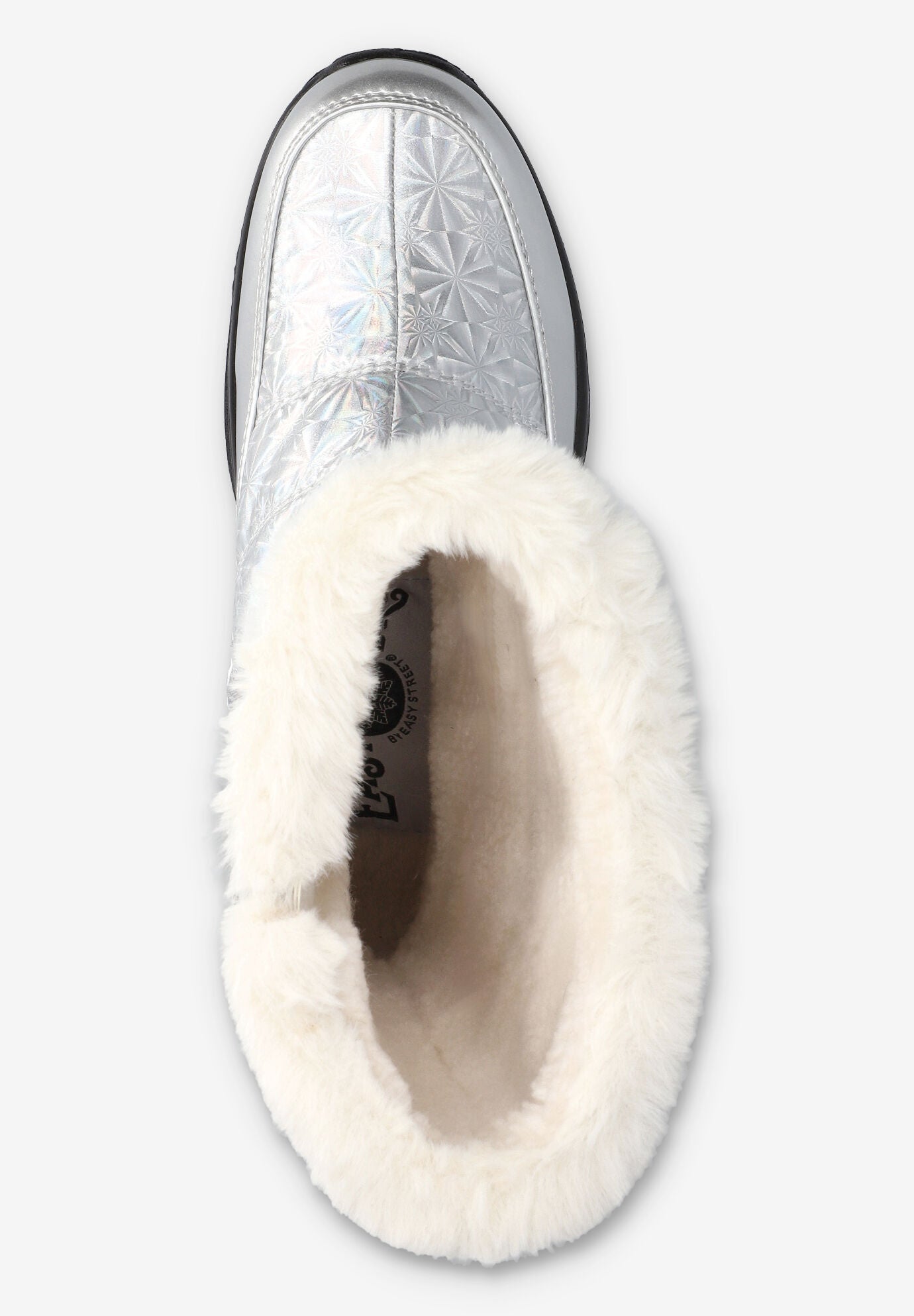 Cuddle Waterproof Boot, SILVER PATENT, alternate image number 6