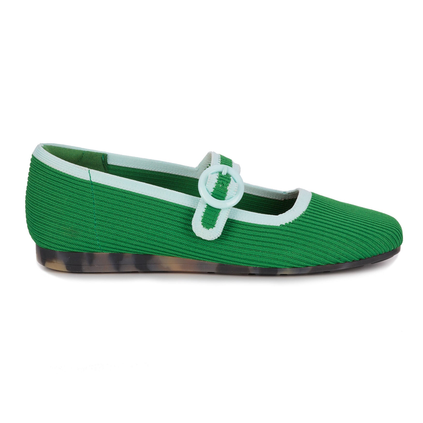 Naomi Mary Jane Flat, GREEN, alternate image number 2