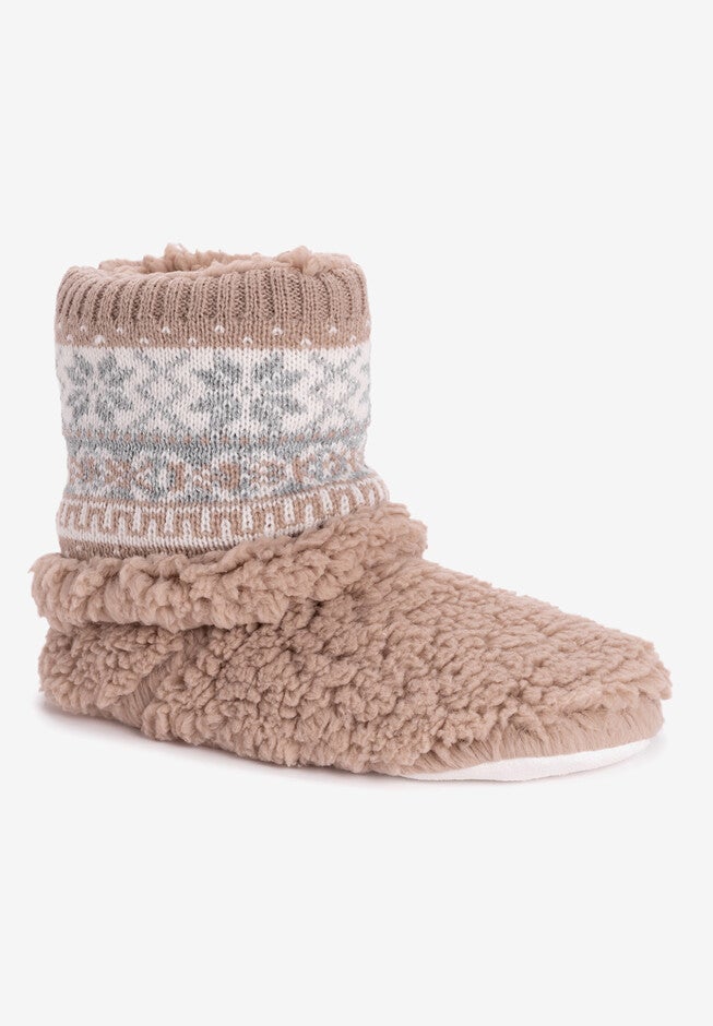Foldover Knit Slipper, FAIRY DUST, hi-res image number 0