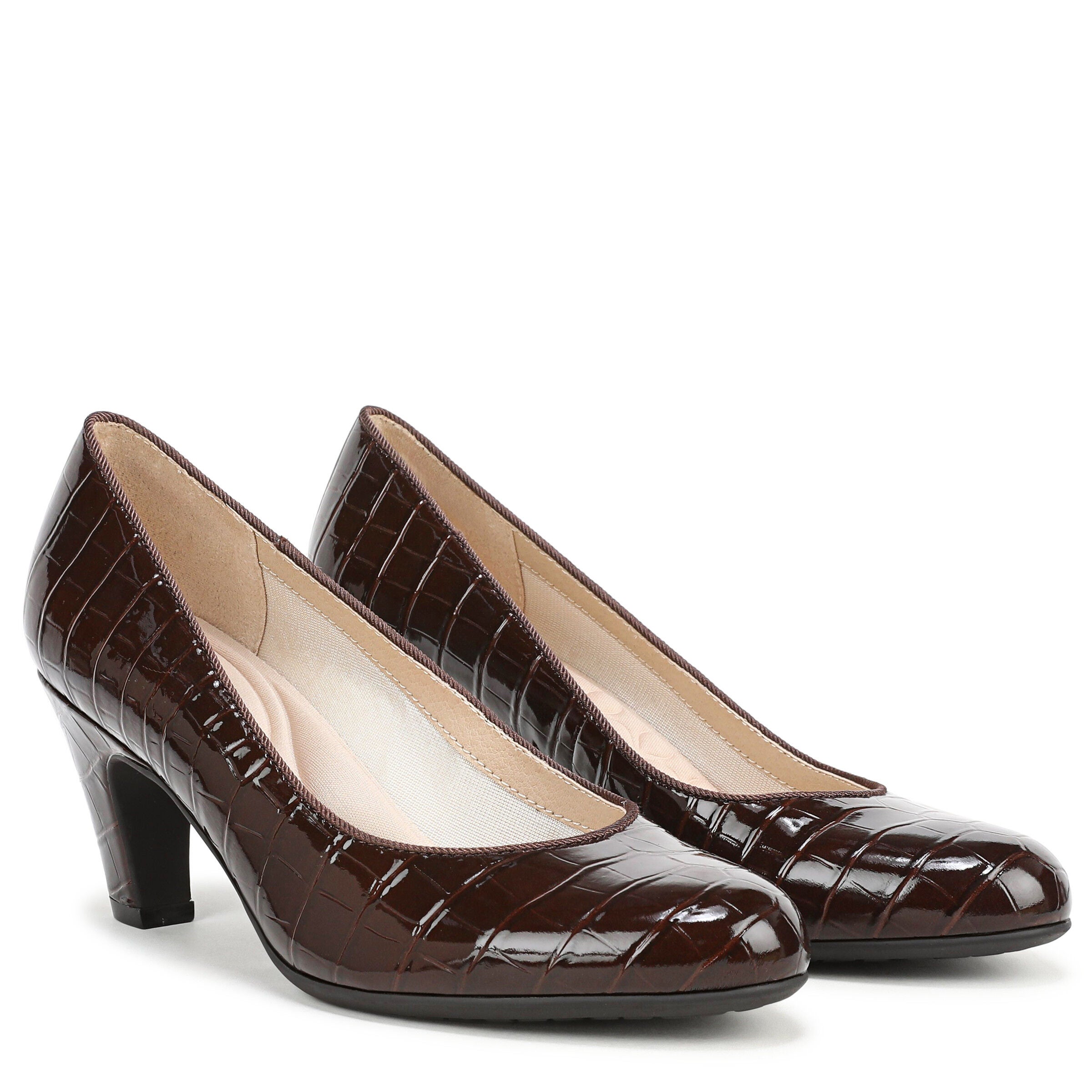 Parigi-Plus Pump, DARK CHOCOLATE, alternate image number 2