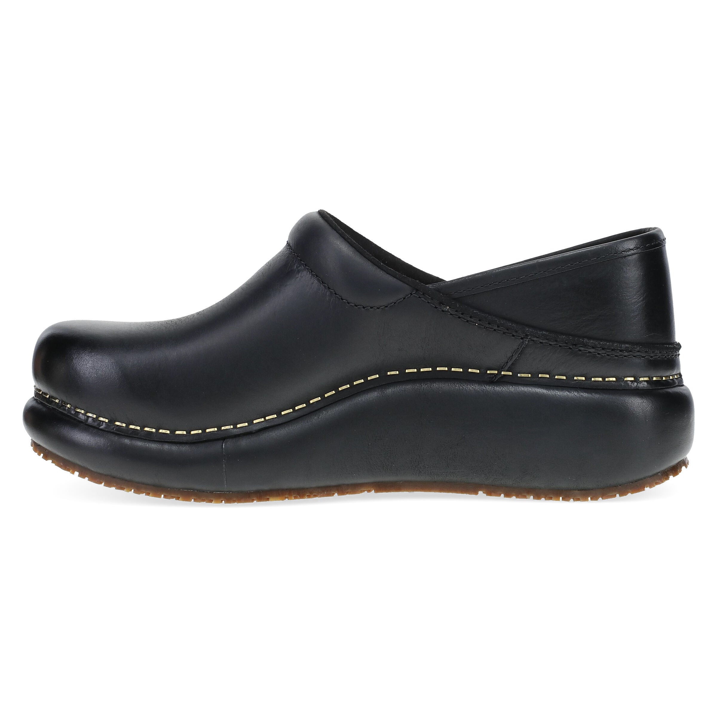 Platform Pro Nubuck Clog, BLACK, alternate image number 6