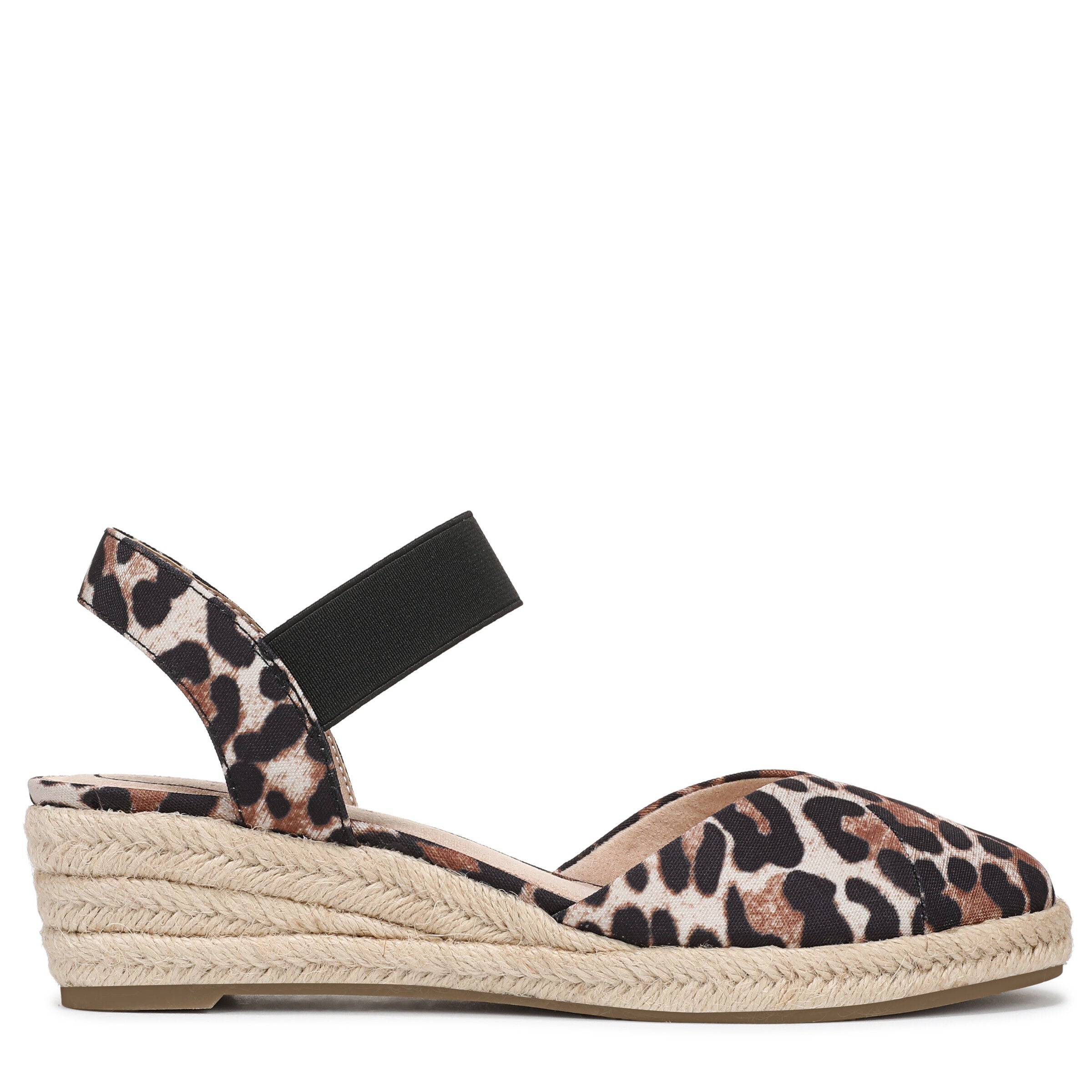 Kimmie Espadrille Wedge, NATURAL LEOPARD, alternate image number 3