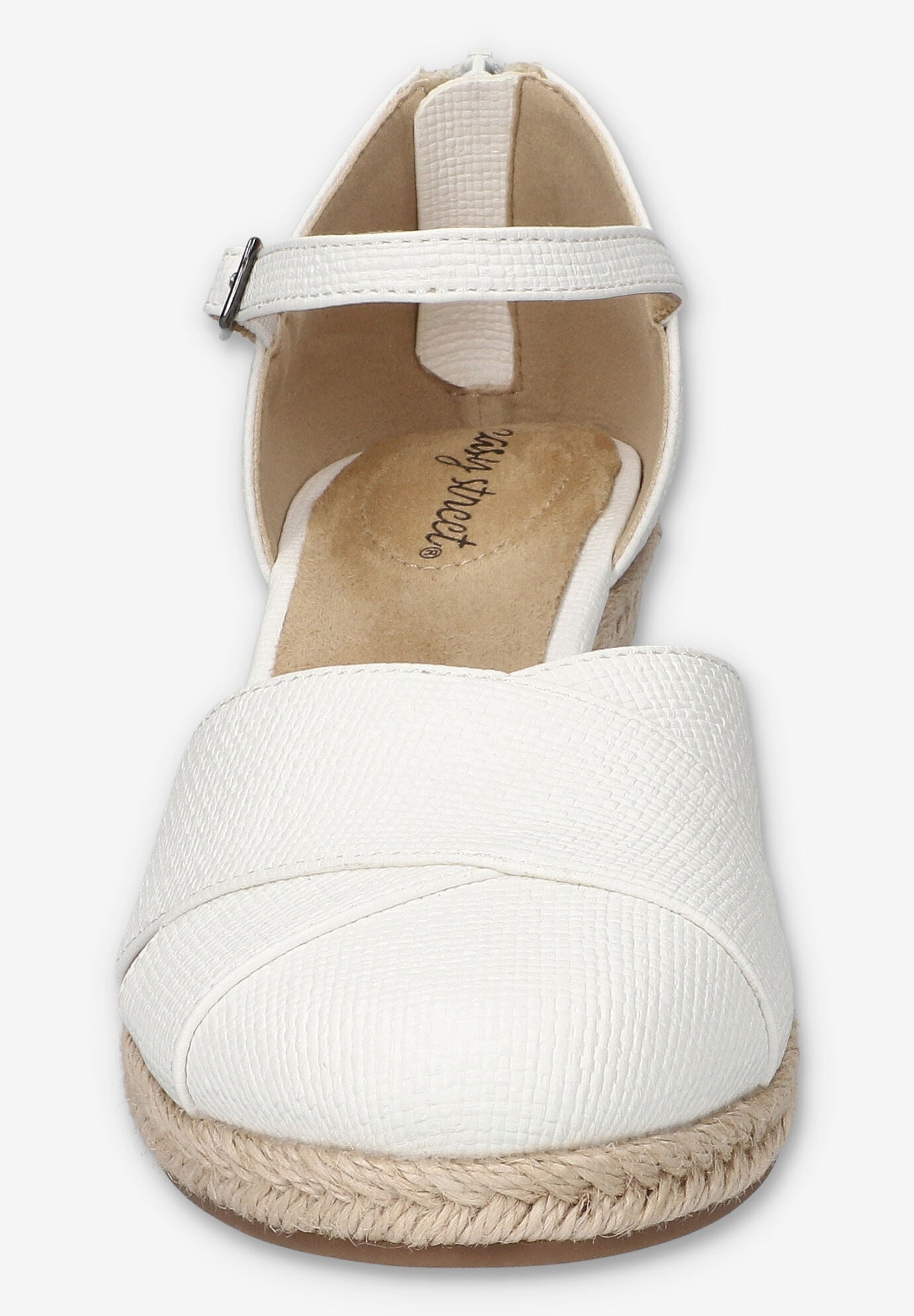 Coast Espadrille Wedge, WHITE LINEN, on-hover image number 1