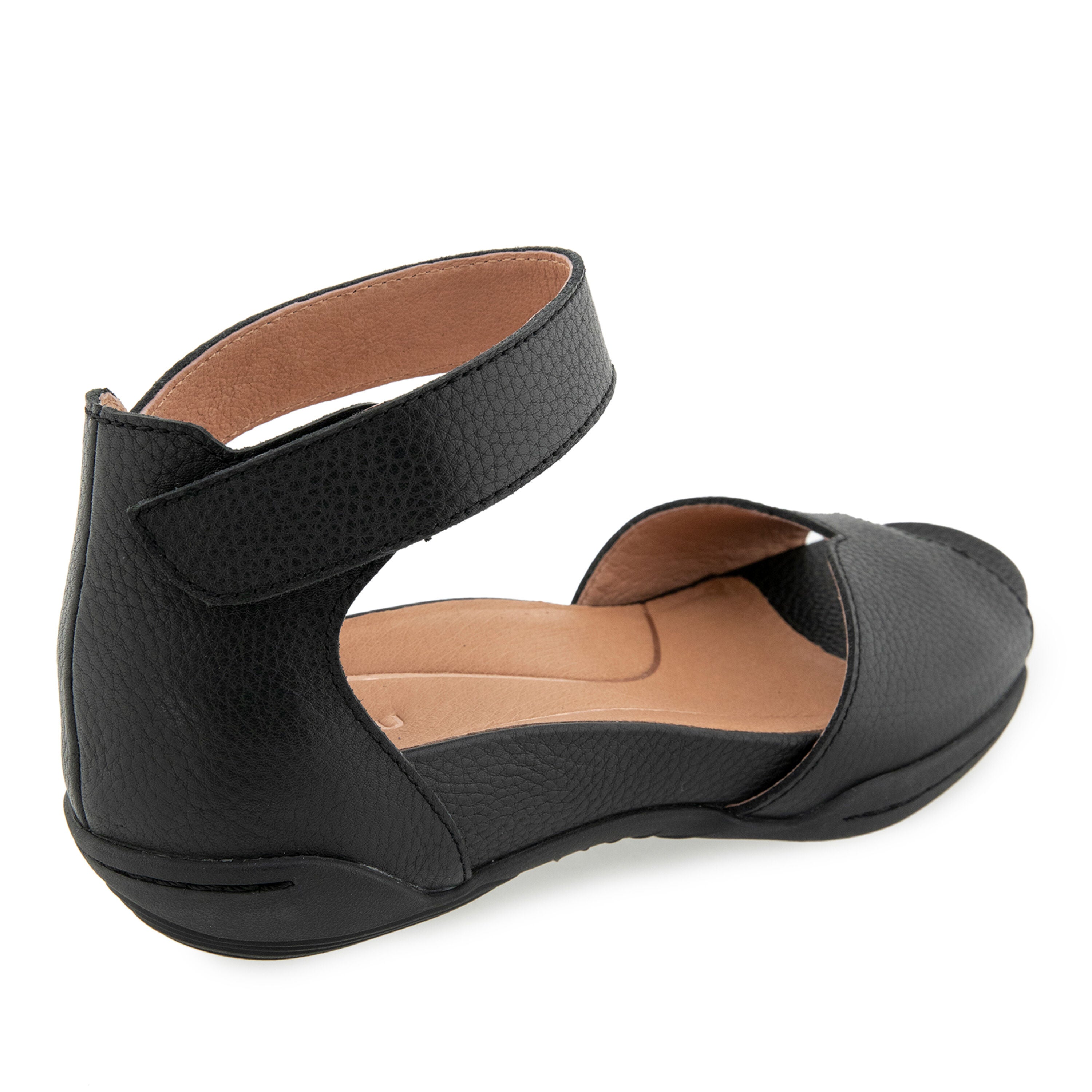 Missy Casual Flat Sandal, BLACK, on-hover image number 1